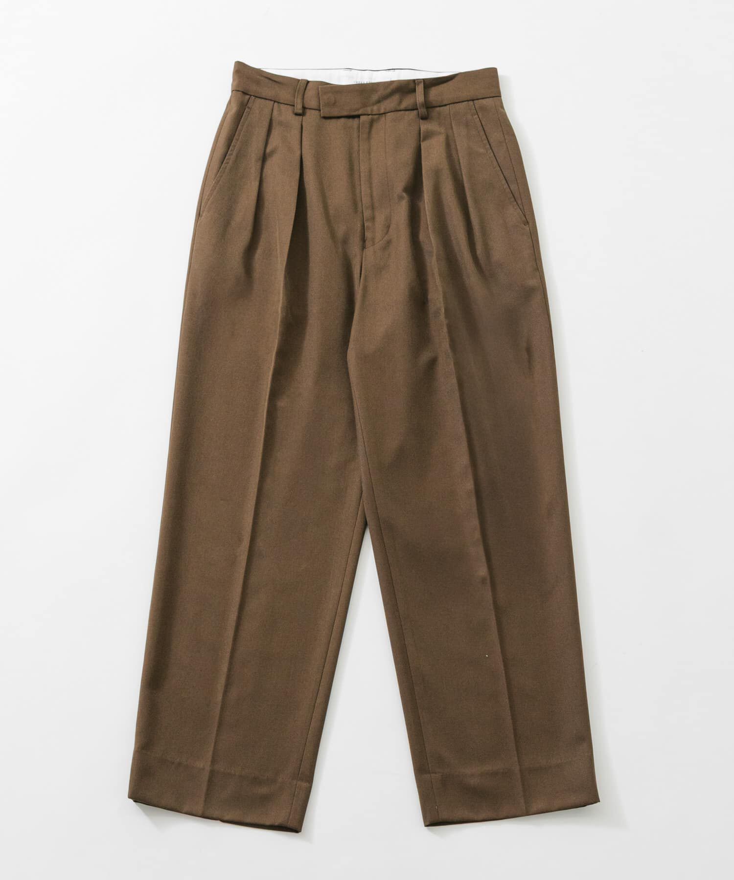 URBAN RESEARCH「T/R/W TWILL ST TROUSER」|その他|ブラウン