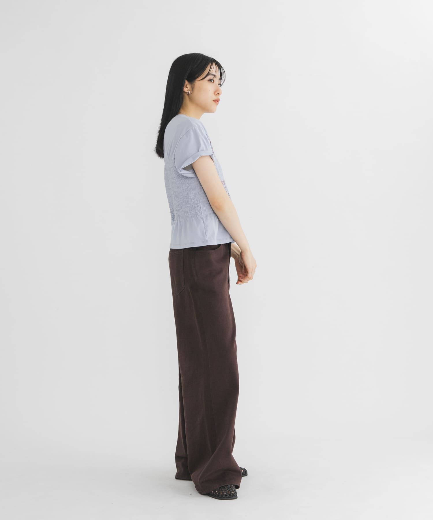  「ミニマルWIDEパンツ」|その他|