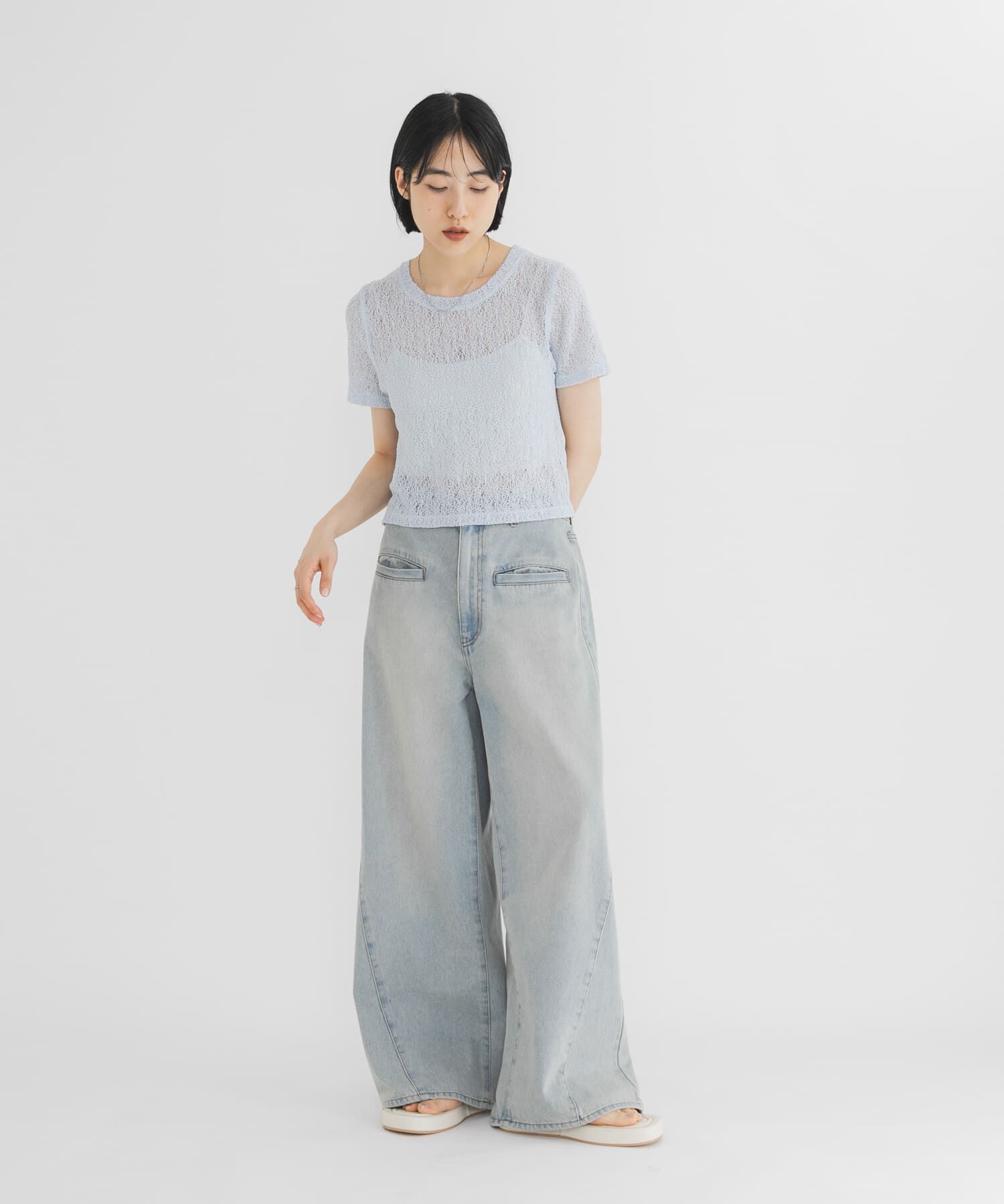  「キャミビスチェSETトップス」|Tシャツ・カットソー|