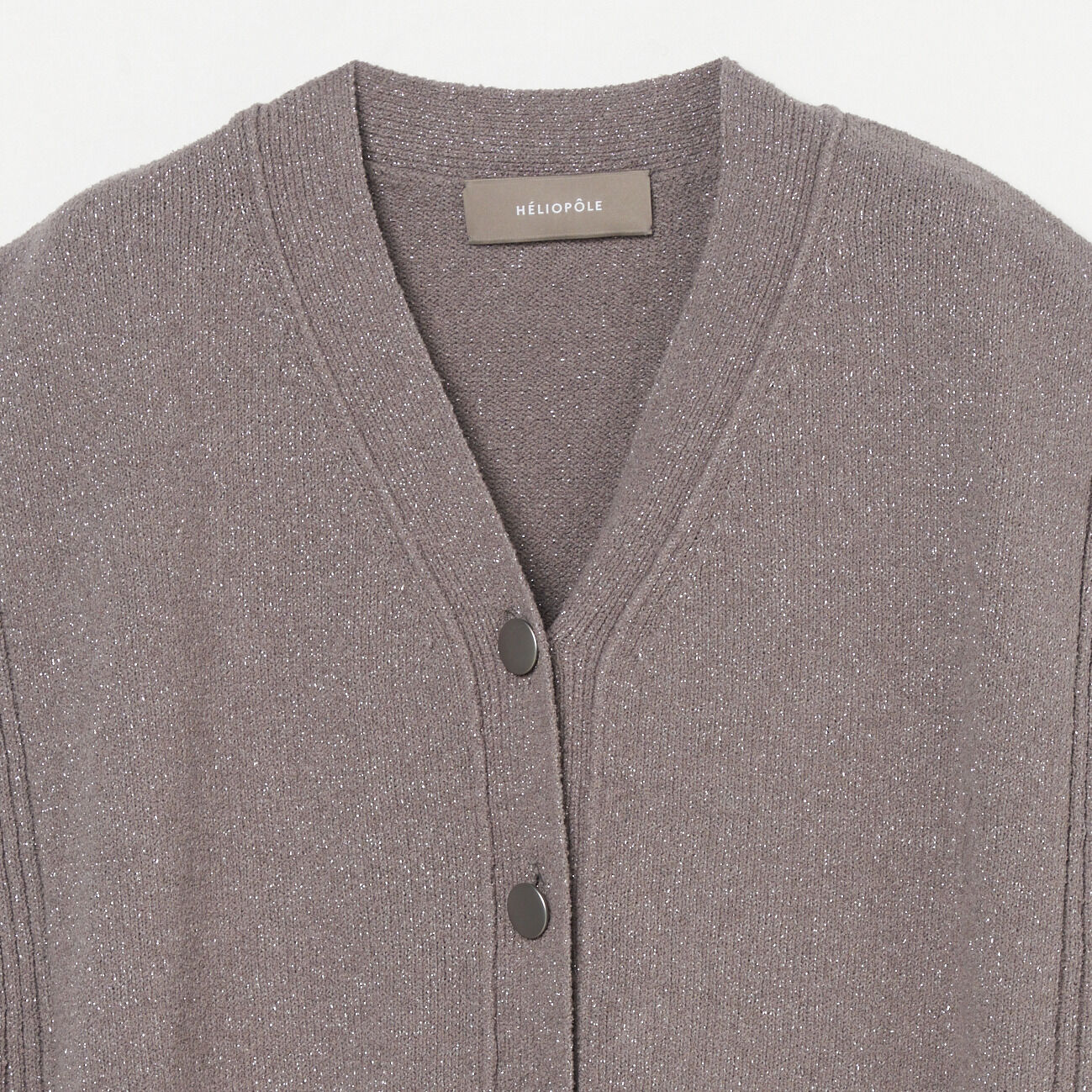 HELIOPOLE「HELIOPOLE METAL BUTTON KNIT VEST」|ニット・セーター|