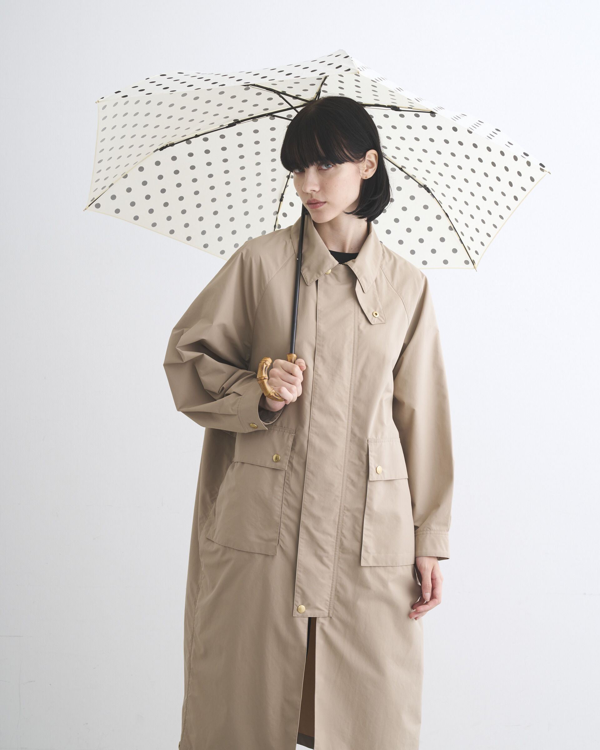 Traditional Weatherwear「【軽量】FOLDING BAMBOO MINI」|傘|
