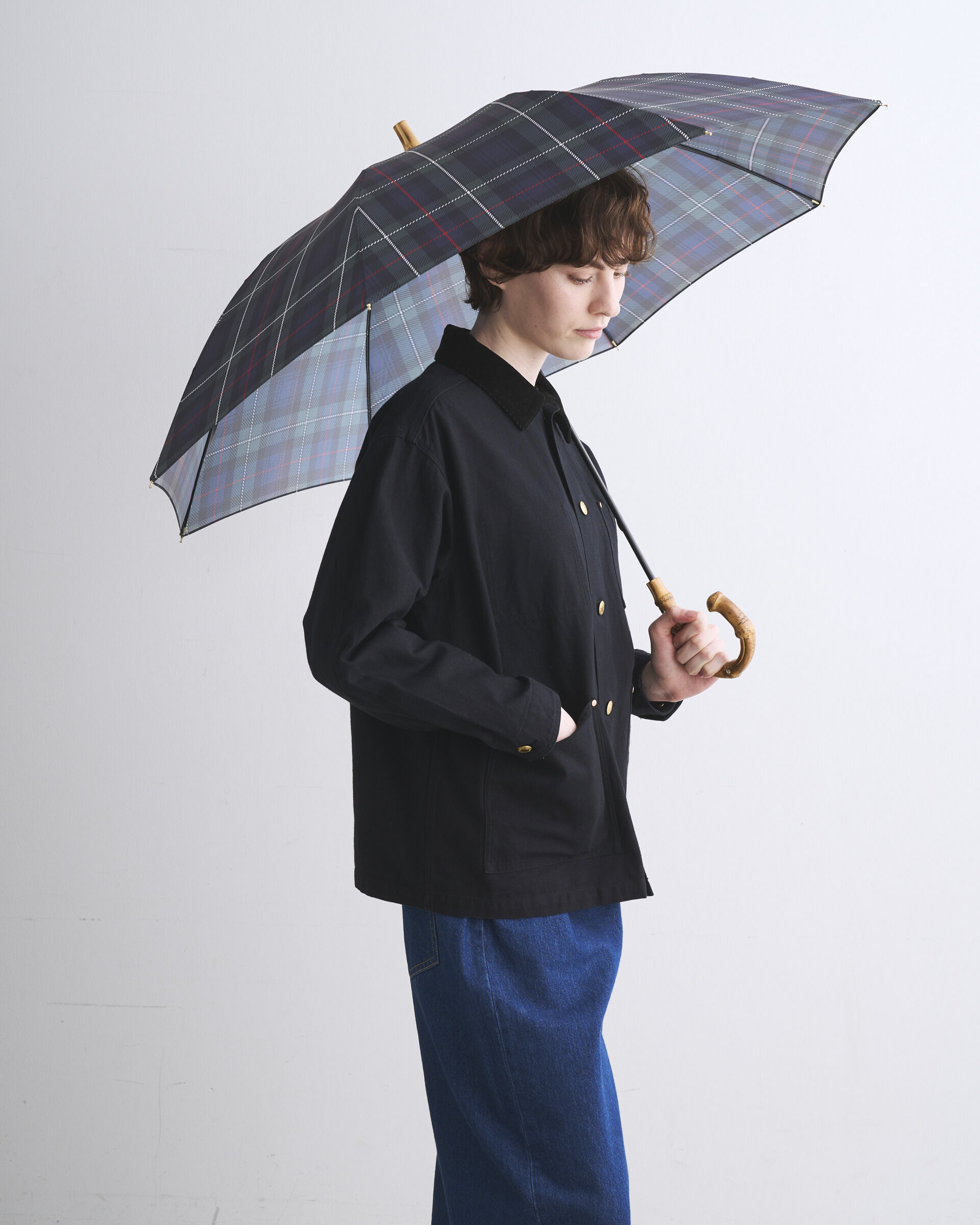 Traditional Weatherwear「【軽量】UMBRELLA BAMBOO LITE」|傘|