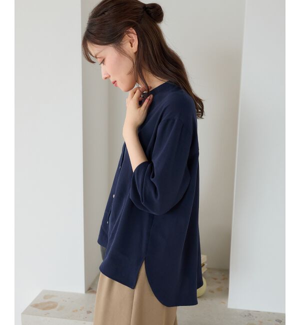  「【大人気再入荷】長袖/2WAYジョーゼットギャザースリーブブラウス」|シャツ・ブラウス|