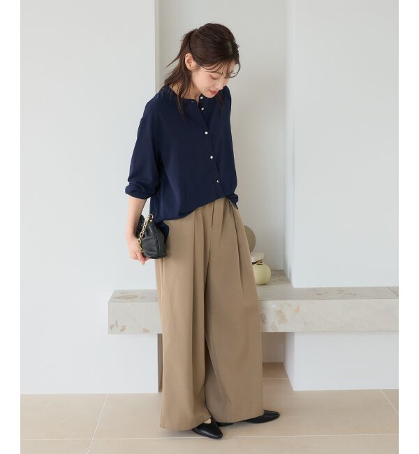  「【大人気再入荷】長袖/2WAYジョーゼットギャザースリーブブラウス」|シャツ・ブラウス|