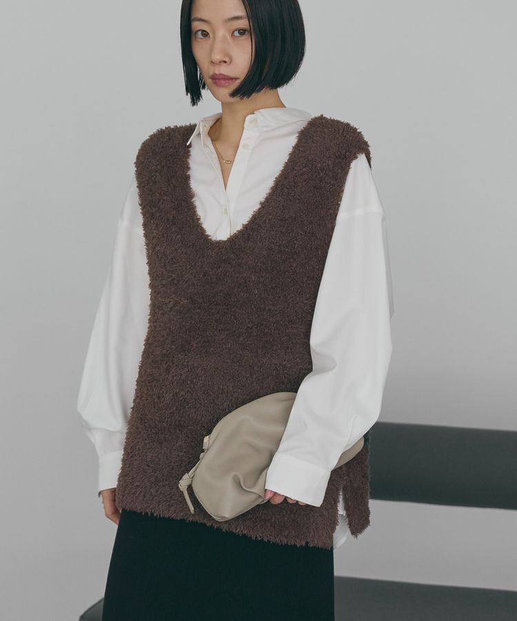 AMERICAN HOLIC「フェアリーベスト」|ベスト・ジレ|Brown