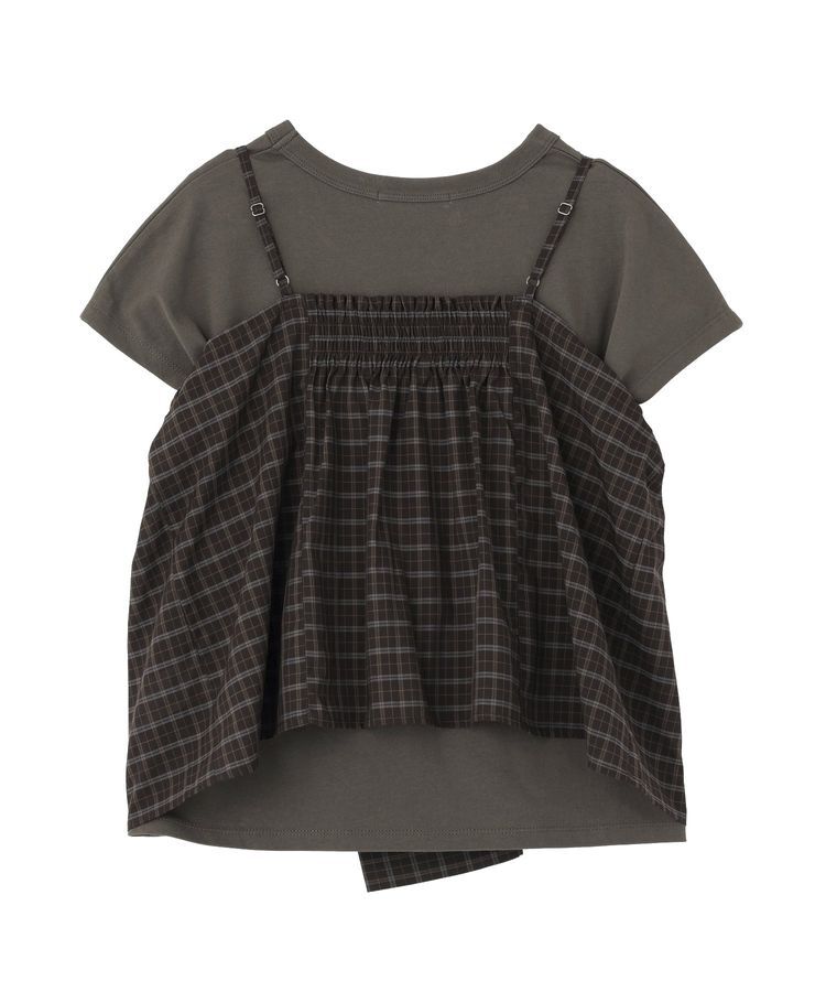 AMERICAN HOLIC「【2点セット】ノースリーブTシャツ＋ビスチェ」|Tシャツ・カットソー|