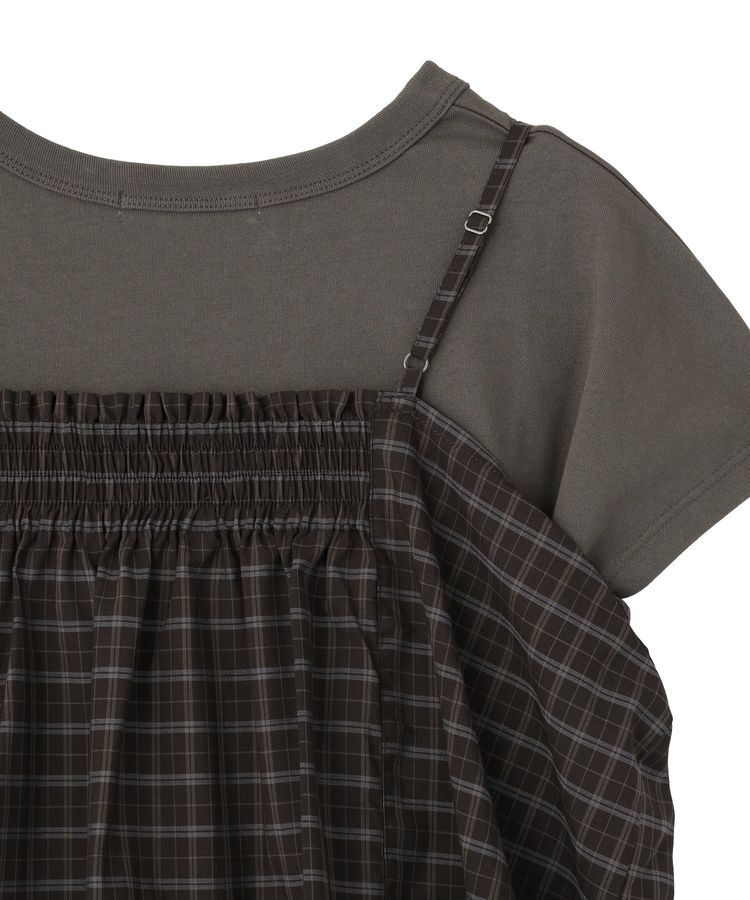 AMERICAN HOLIC「【2点セット】ノースリーブTシャツ＋ビスチェ」|Tシャツ・カットソー|