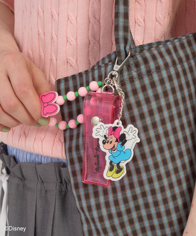 AMERICAN HOLIC「【Mickey&Friends】リップケースチャーム」|その他|Pink