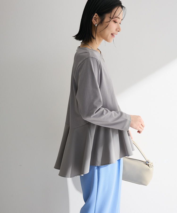 Green Parks「ペプラムドッキングプルオーバー」|Tシャツ・カットソー|