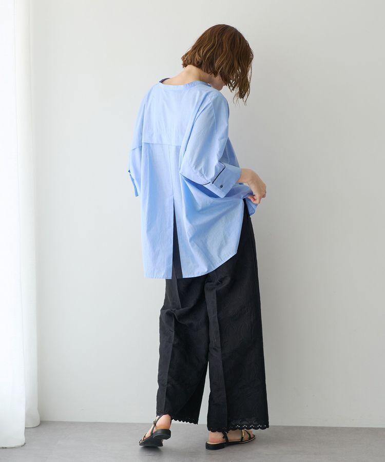 YECCA VECCA「刺繍ワイドパンツ」|その他|