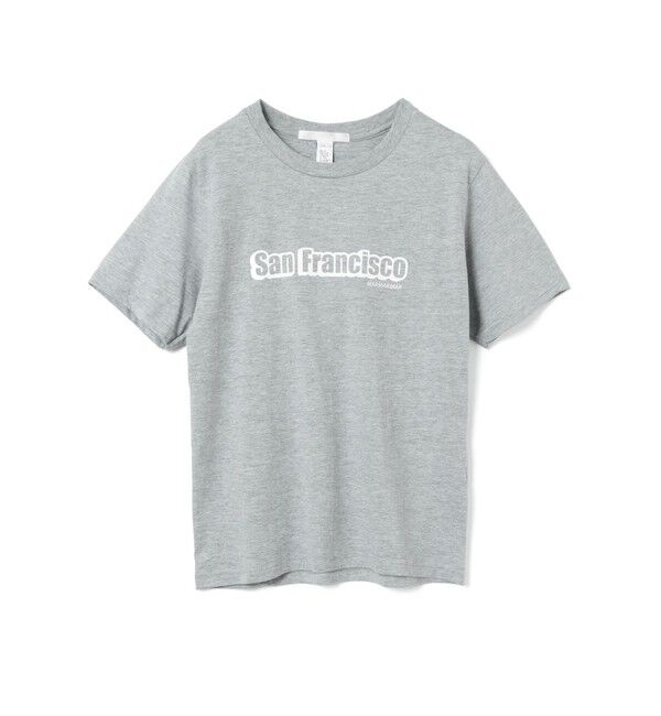 MARMARMAR「MARMARMAR プリントT (san francisco)」|Tシャツ・カットソー|グレー&times;ホワイト