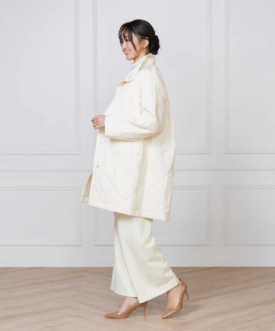 7-IDconcept.「《大きいサイズ》ドロストストレートワイドパンツ」|その他|
