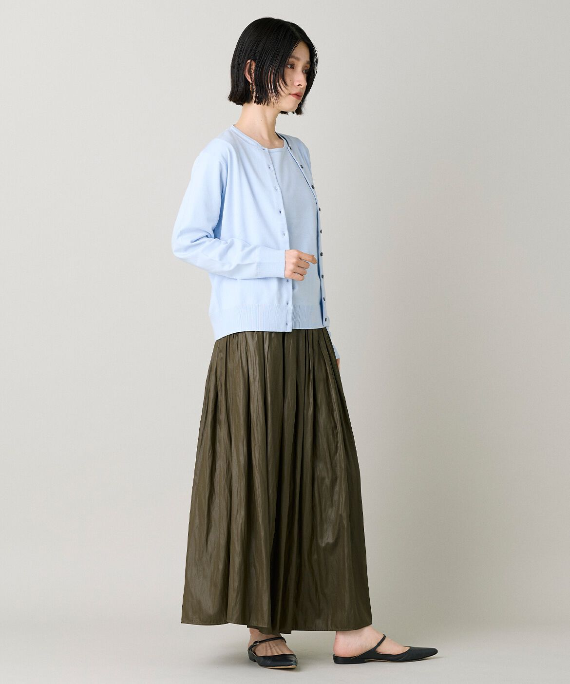 DAY by DAY it&rsquo;s international「アンサンブルニット｜品よく細見えする大人の上質アンサンブル」|カーディガン|