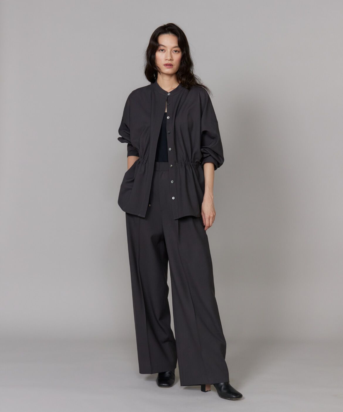 INED「ｳｴｽﾄｷﾞｬｻﾞｰｼｬﾂｱｳﾀｰ《la veille by SUPERIOR CLOSET》|立体感が  」|シャツ・ブラウス|