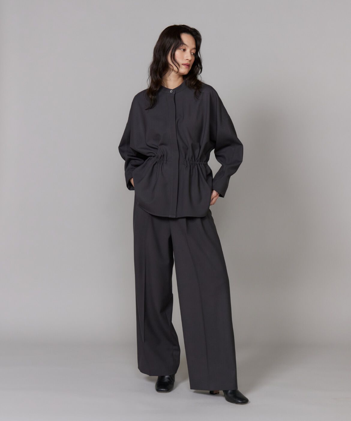 INED「ｳｴｽﾄｷﾞｬｻﾞｰｼｬﾂｱｳﾀｰ《la veille by SUPERIOR CLOSET》|立体感が  」|シャツ・ブラウス|