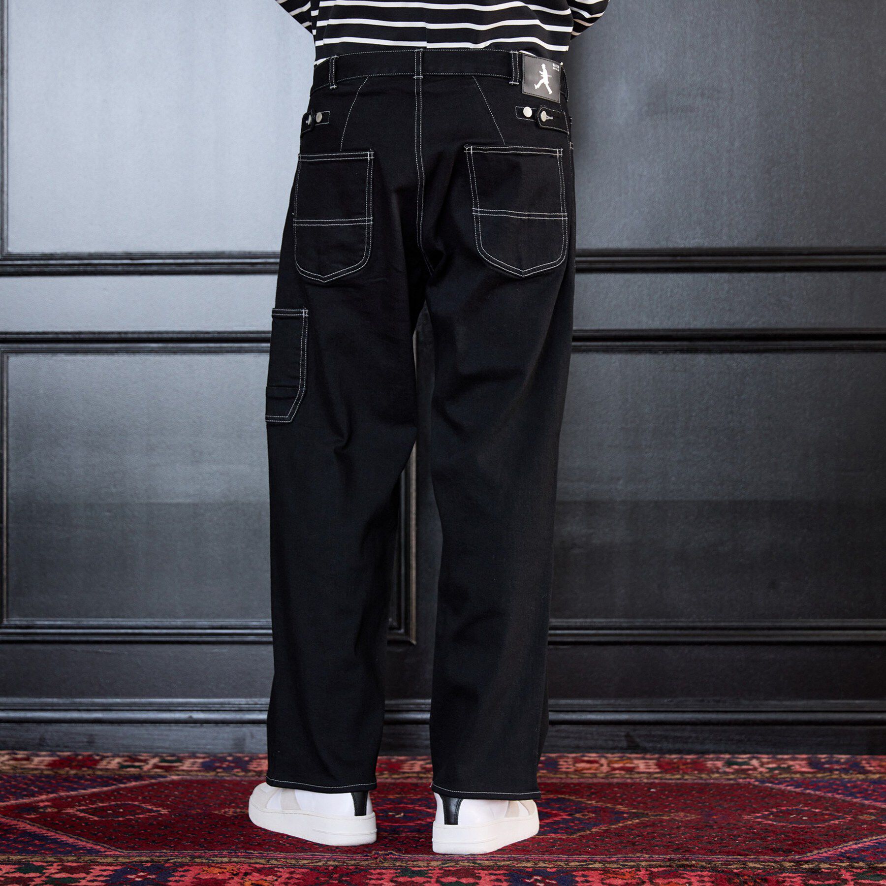 TAKEO KIKUCHI「【BOWLER HAT LABEL】エクスプローラーブラックデニムパンツ」|デニム|