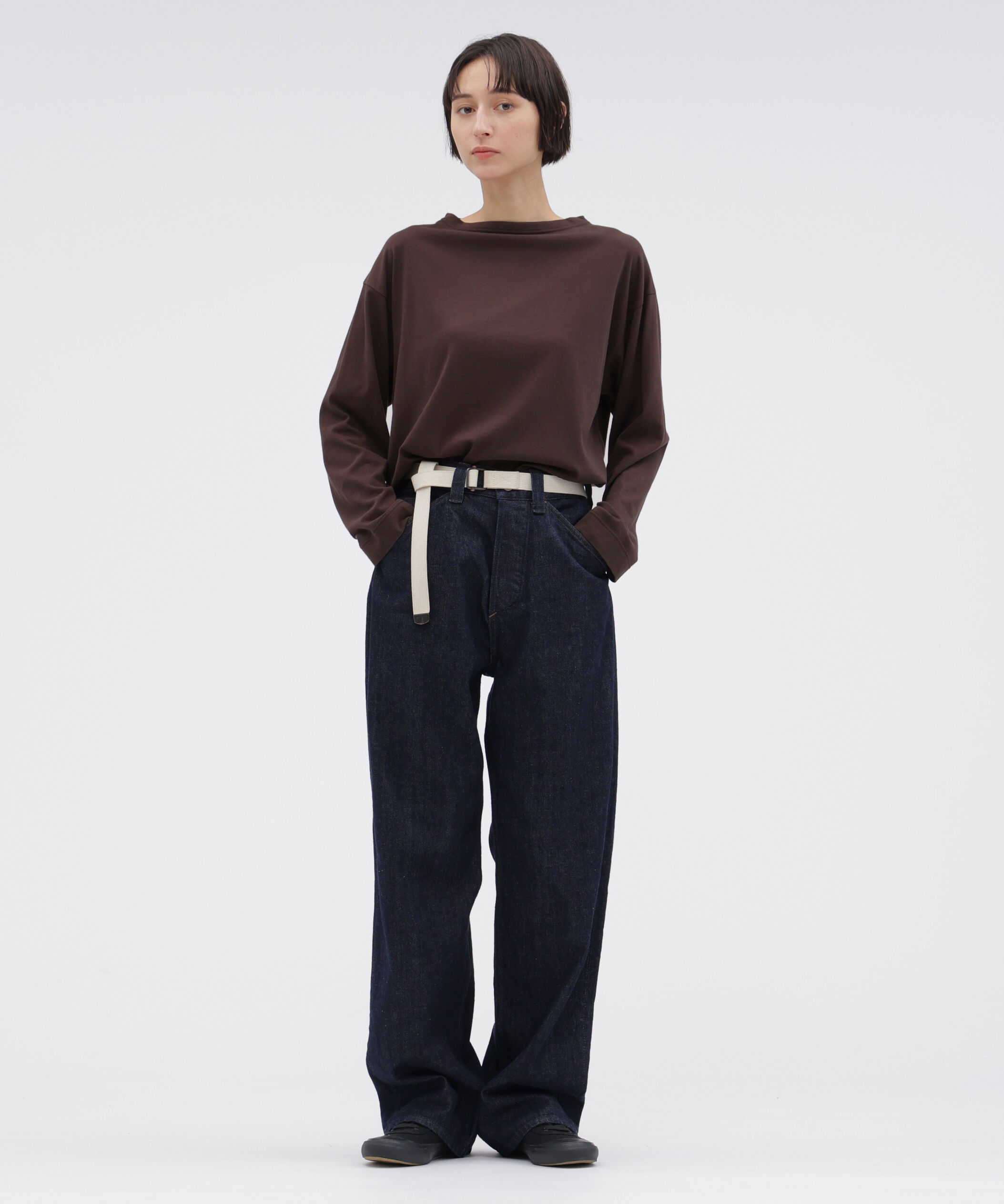 MHL.「SMOOTH COTTON JERSEY TOP」|Tシャツ・カットソー|