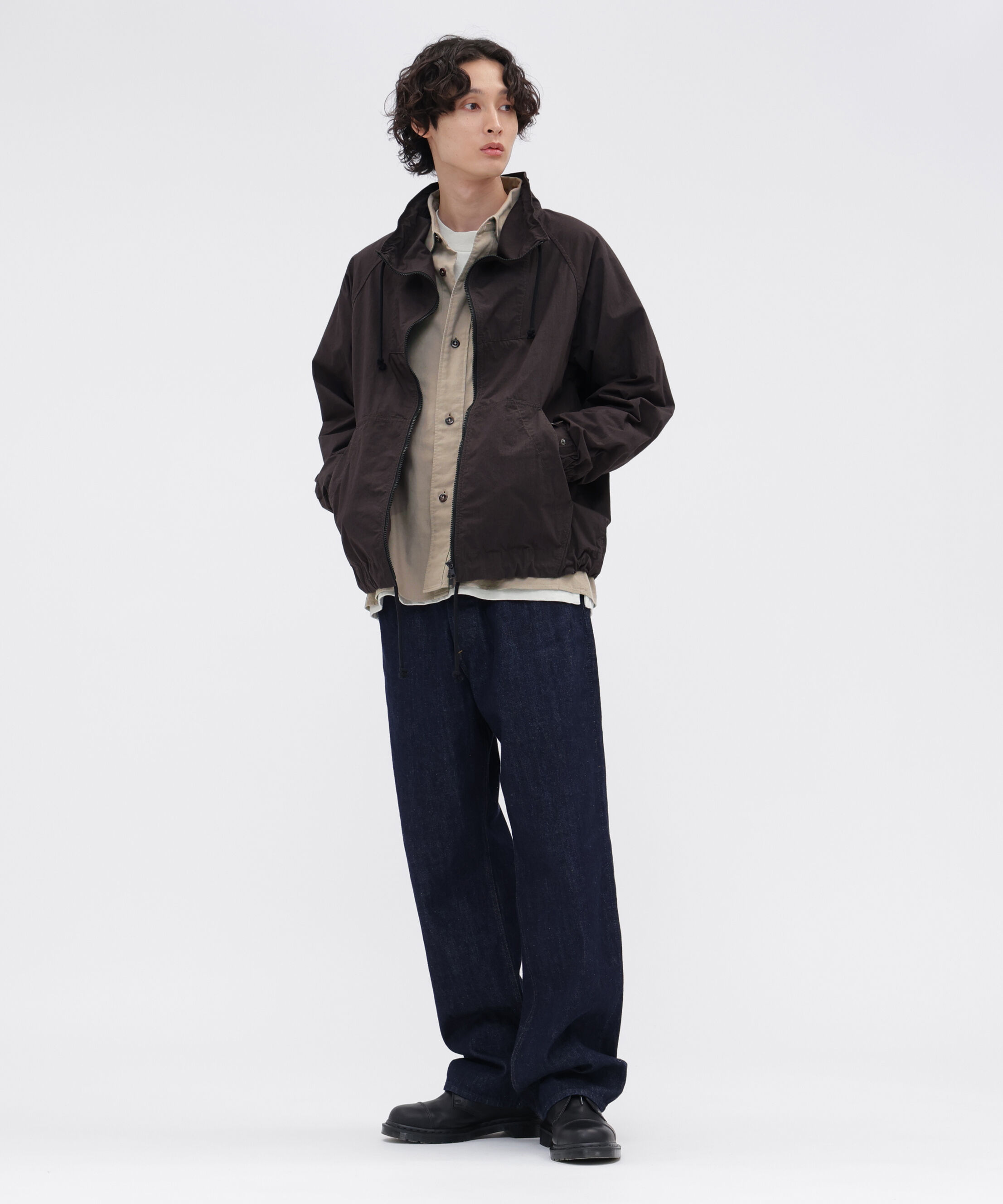 MHL.「COTTON NYLON PLAINWEAVE BLOUSON」|ブルゾン・スタジャン|