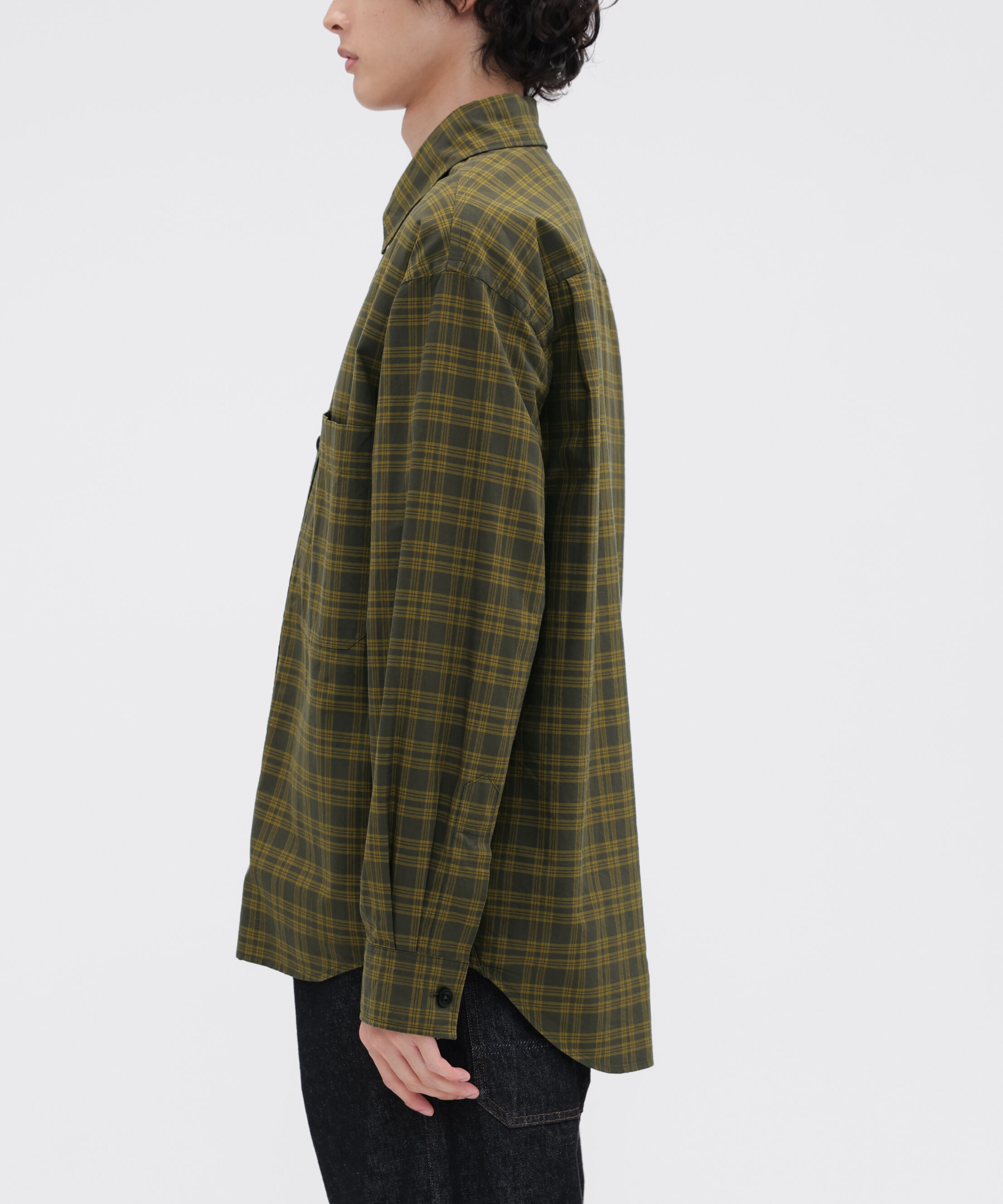 MHL.「TONAL COTTON CHECK SHIRT」|シャツ・ブラウス|