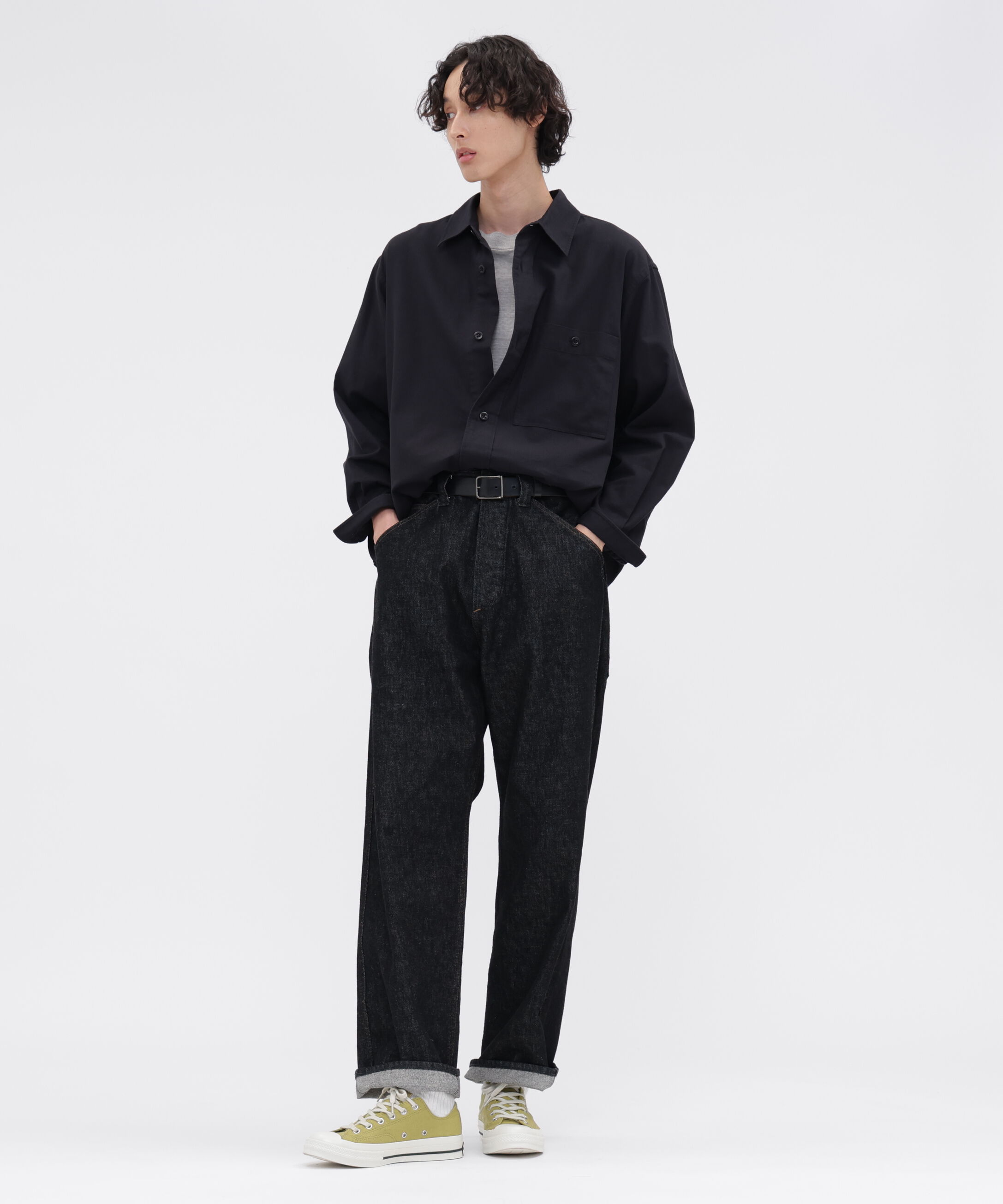 MHL.「FINE COTTON WOOL TWILL SHIRT」|シャツ・ブラウス|
