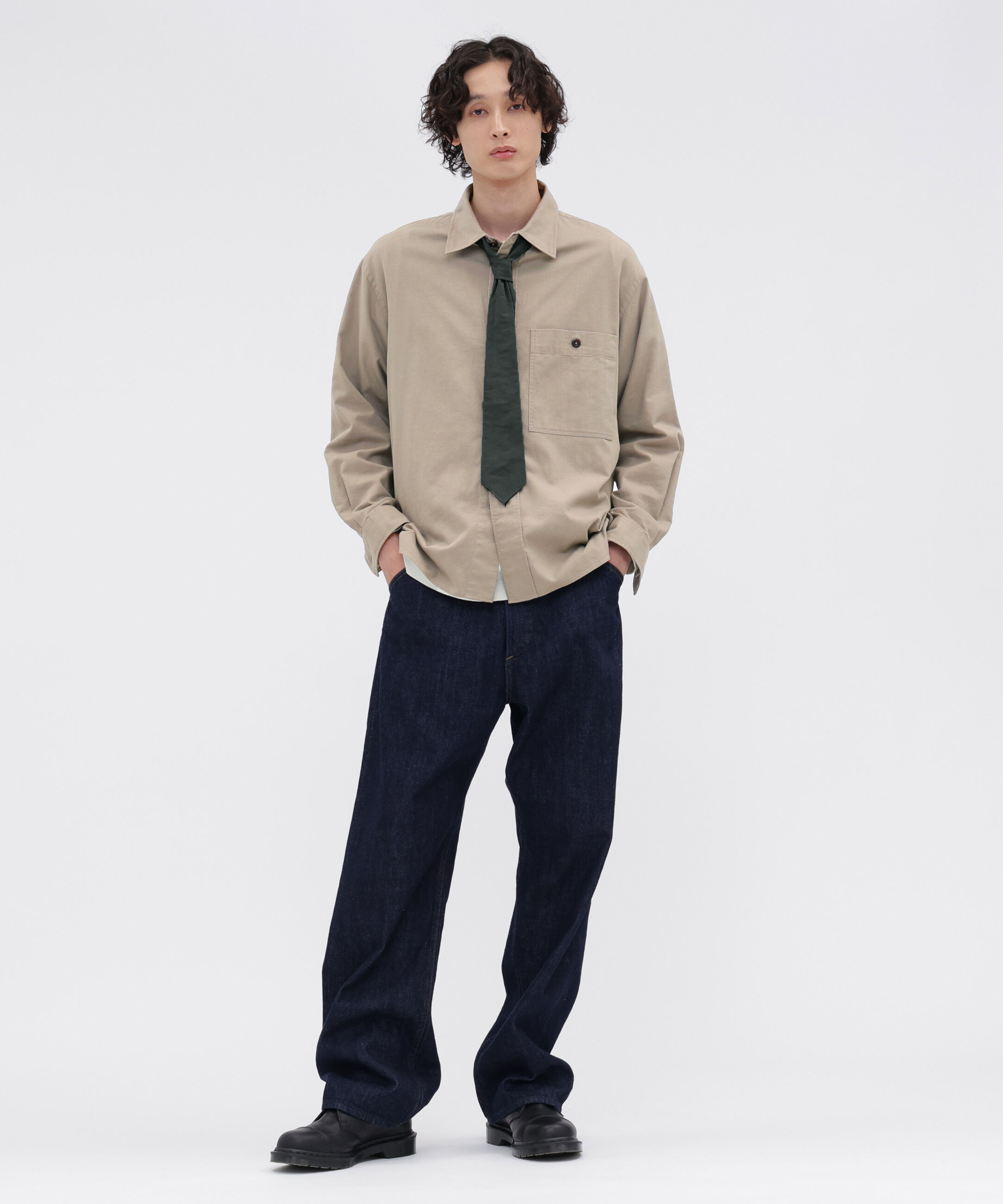 MHL.「FINE COTTON WOOL TWILL SHIRT」|シャツ・ブラウス|