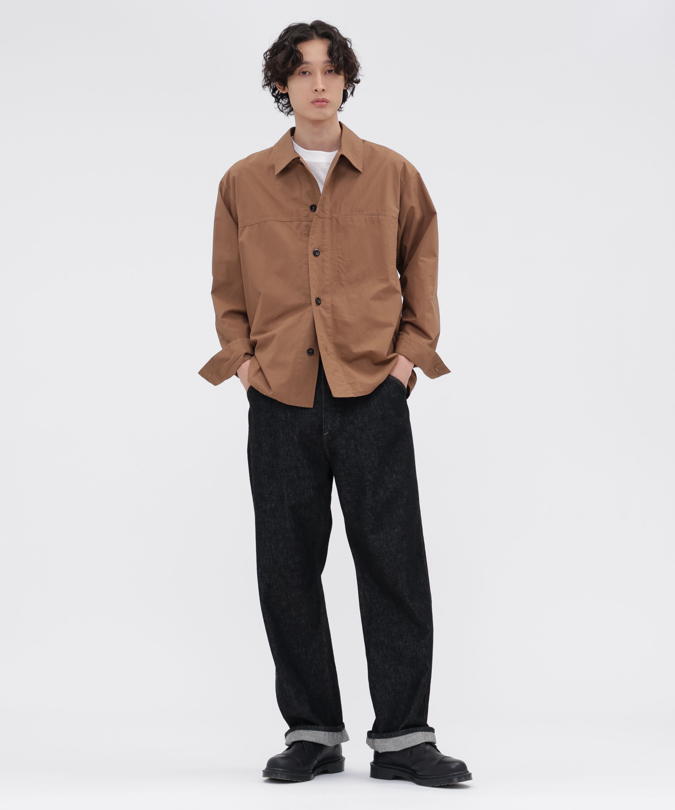 MHL.「DRY COTTON LINEN PLAINWEAVE SHIRT」|シャツ・ブラウス|