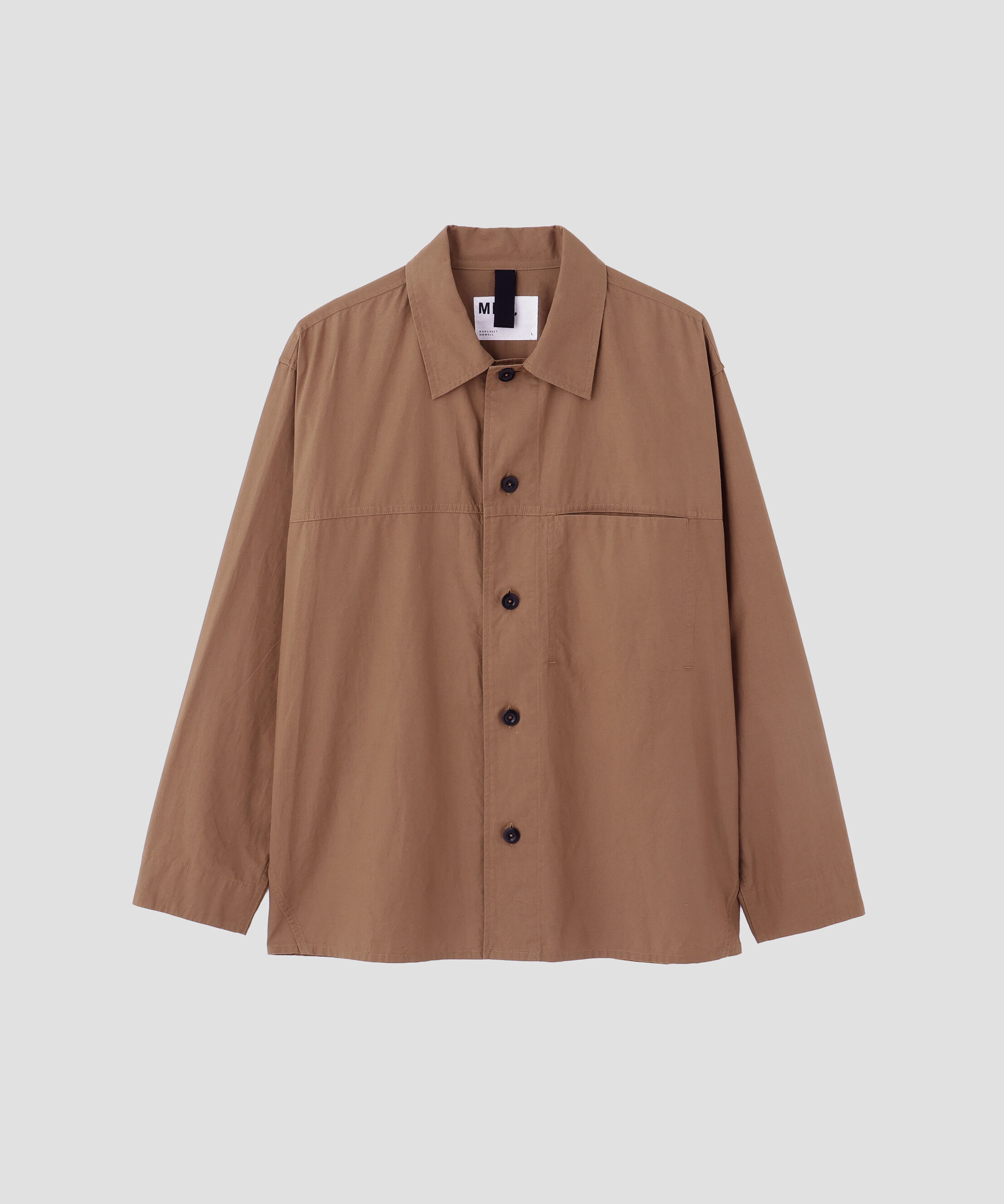 MHL.「DRY COTTON LINEN PLAINWEAVE SHIRT」|シャツ・ブラウス|