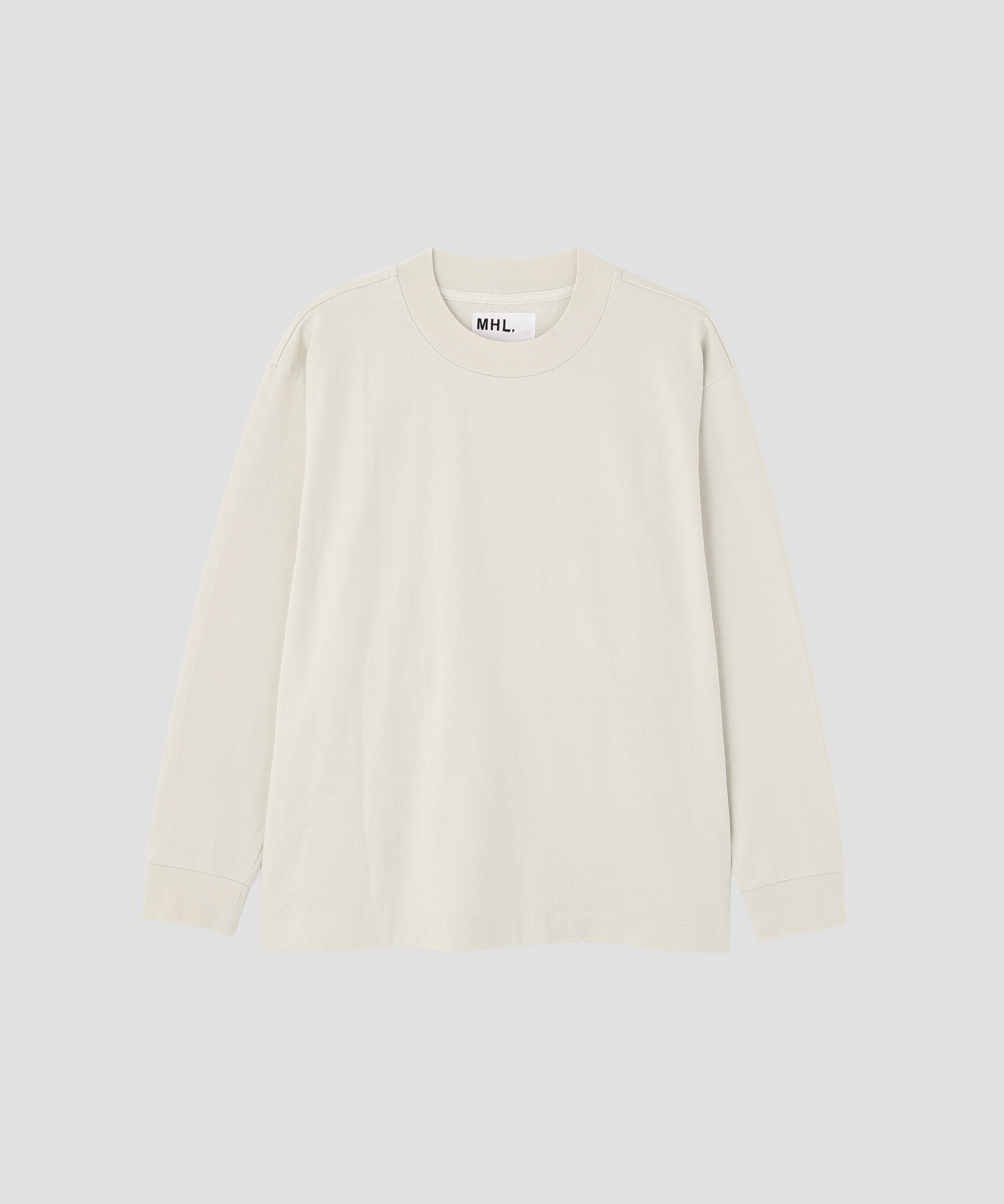 MHL.「MATTE COTTON JERSEY TOP」|Tシャツ・カットソー|
