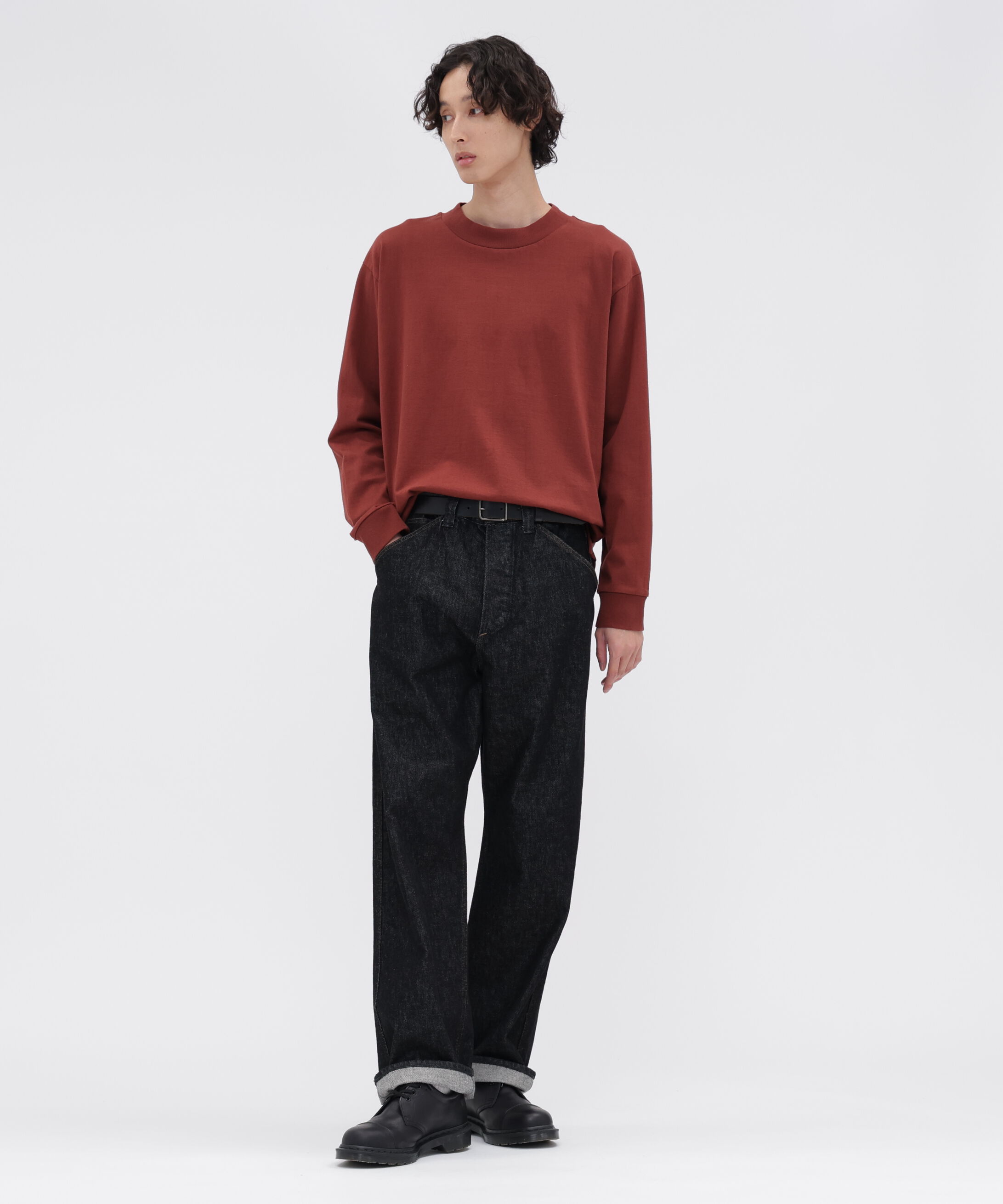 MHL.「MATTE COTTON JERSEY TOP」|Tシャツ・カットソー|