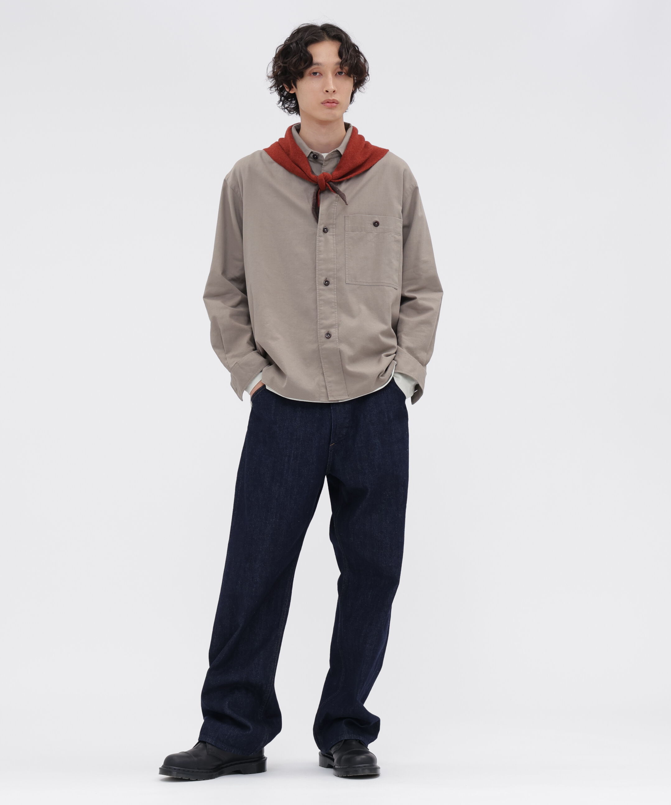 MHL.「MHL TIPPED SCOUT SCARF」|バンダナ・スカーフ|