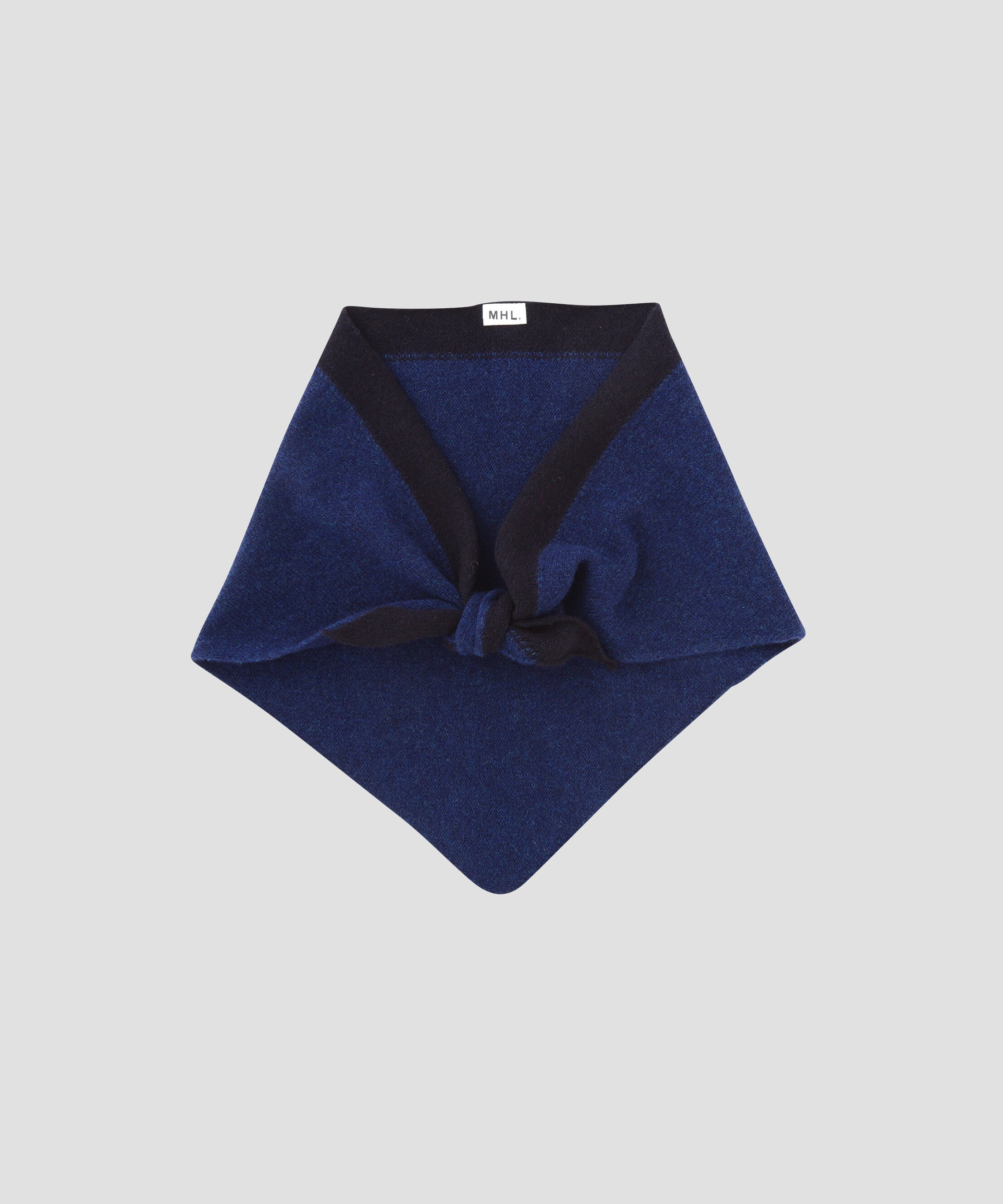 MHL.「MHL TIPPED SCOUT SCARF」|バンダナ・スカーフ|BLUE