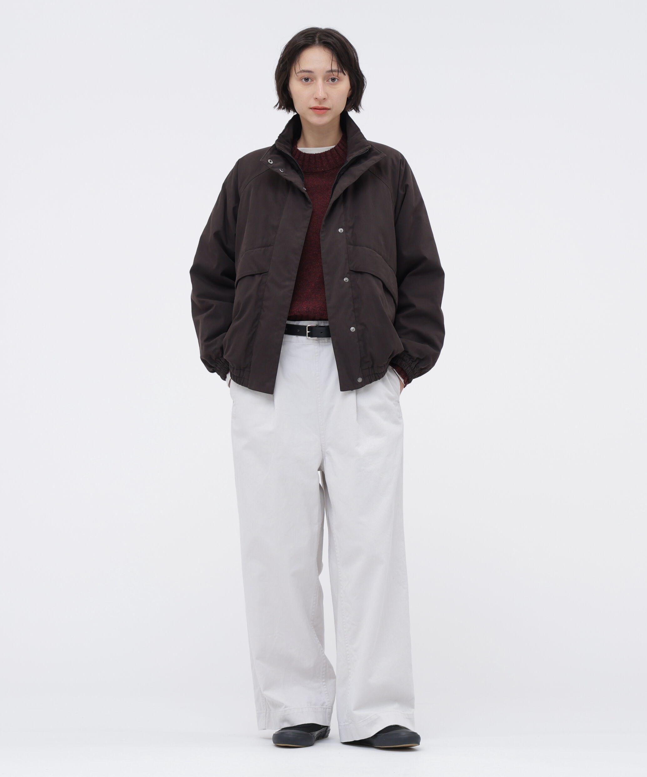 MHL.「LIGHTWEIGHT COTTON NYLON CANVAS BLOUSON」|ブルゾン・スタジャン|