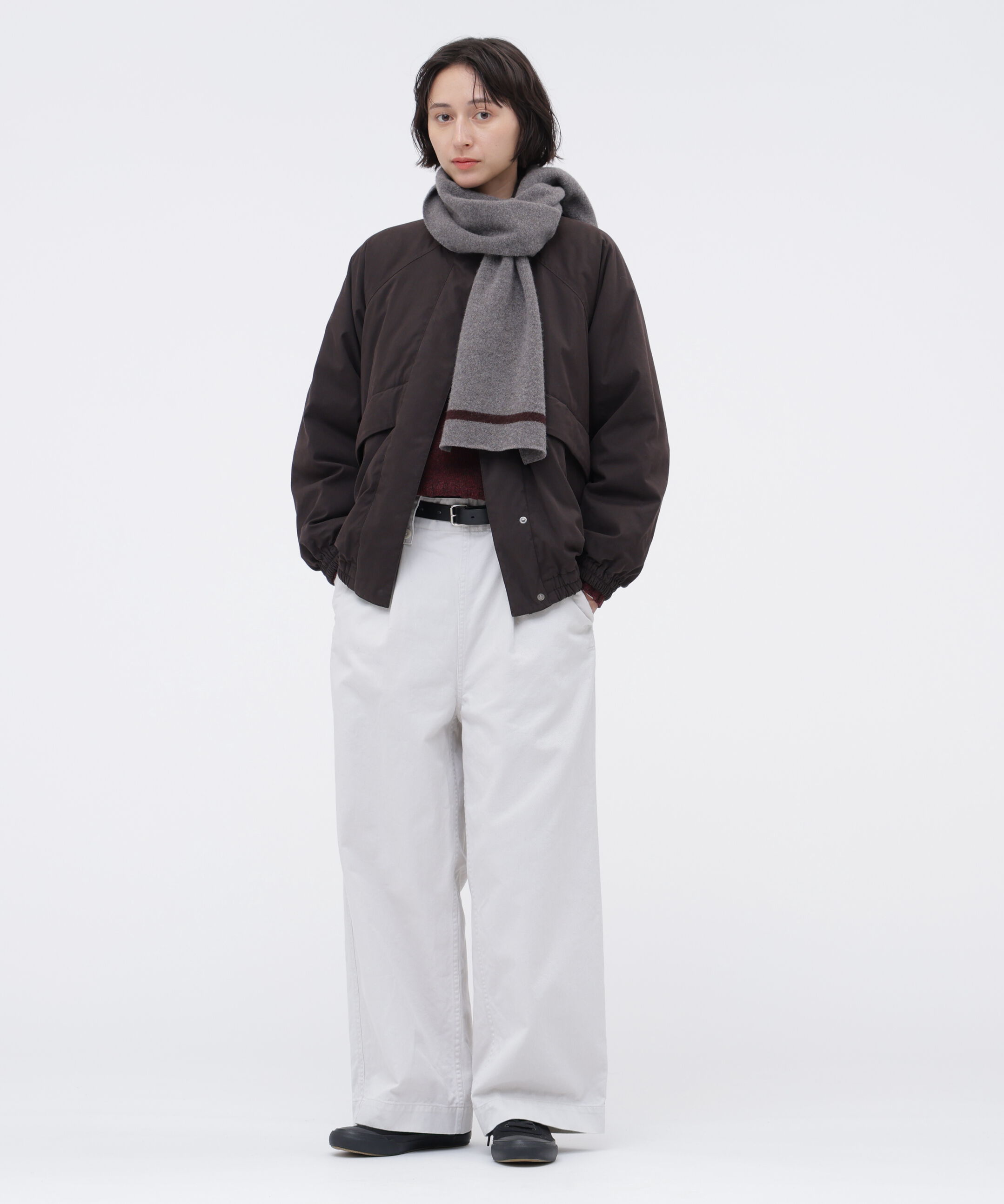 MHL.「LIGHTWEIGHT COTTON NYLON CANVAS BLOUSON」|ブルゾン・スタジャン|