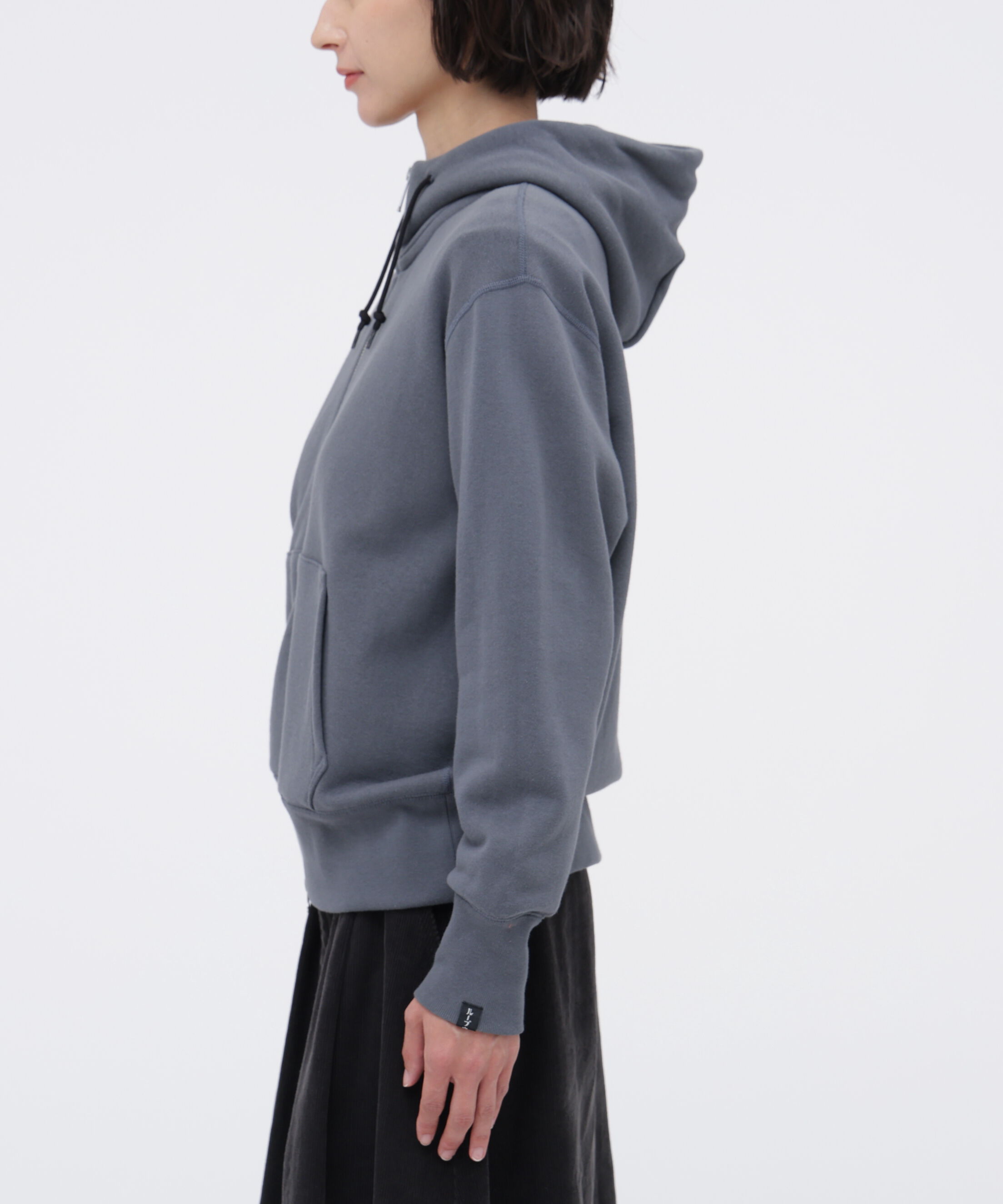 MHL.「LIGHT LOOPBACK COTTON ZIP HOODY」|Tシャツ・カットソー|