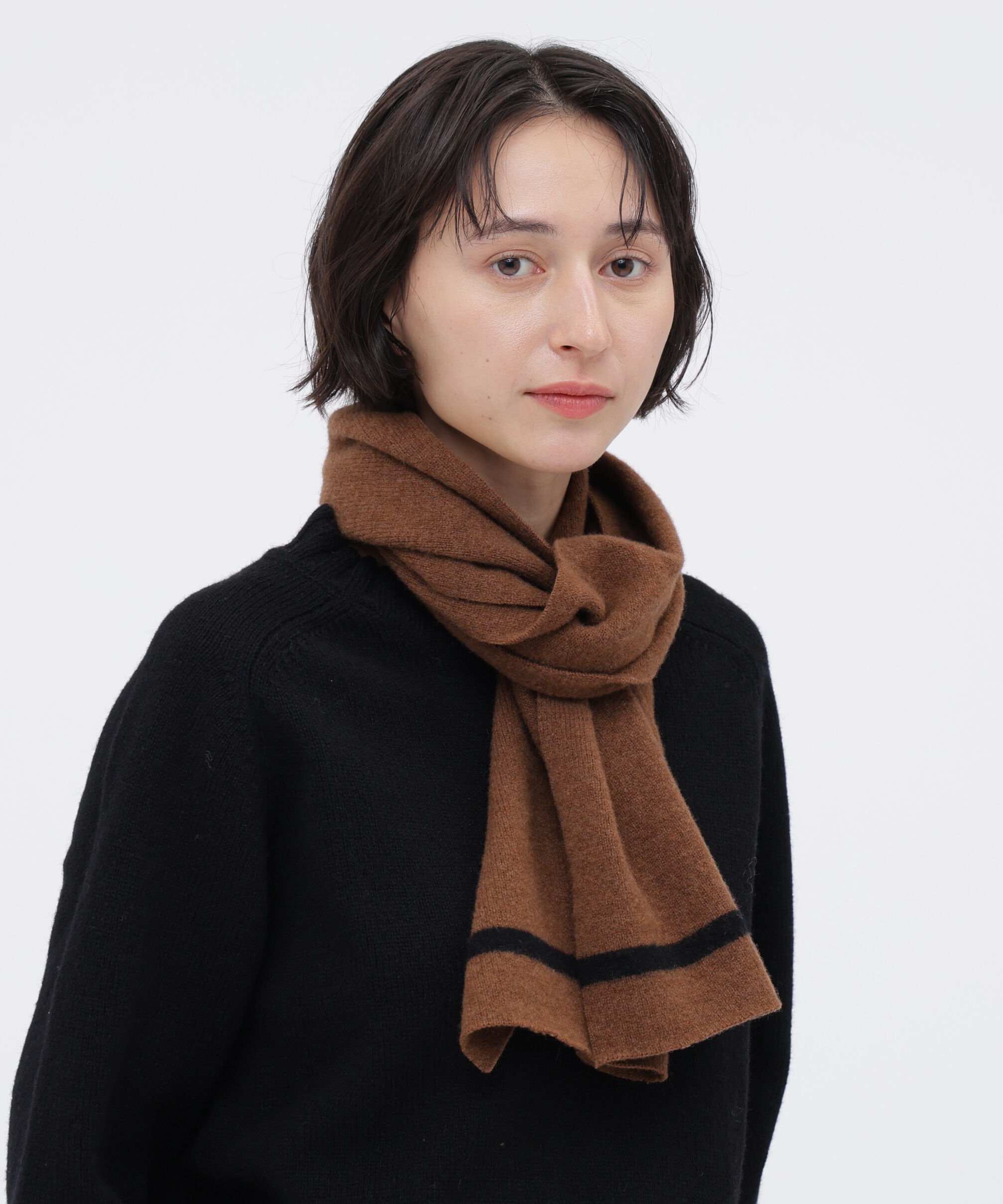MHL.「MHL TIPPED FELTED SCARF」|バンダナ・スカーフ|