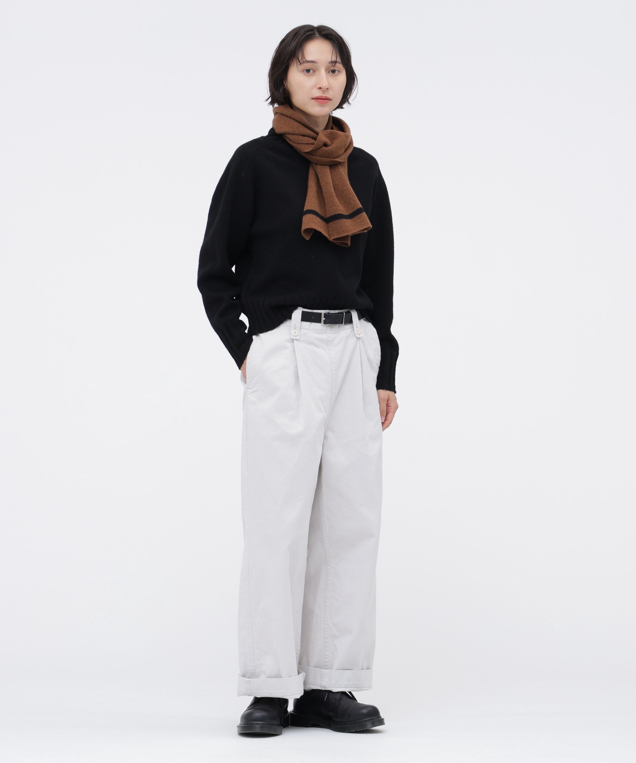 MHL.「MHL TIPPED FELTED SCARF」|バンダナ・スカーフ|