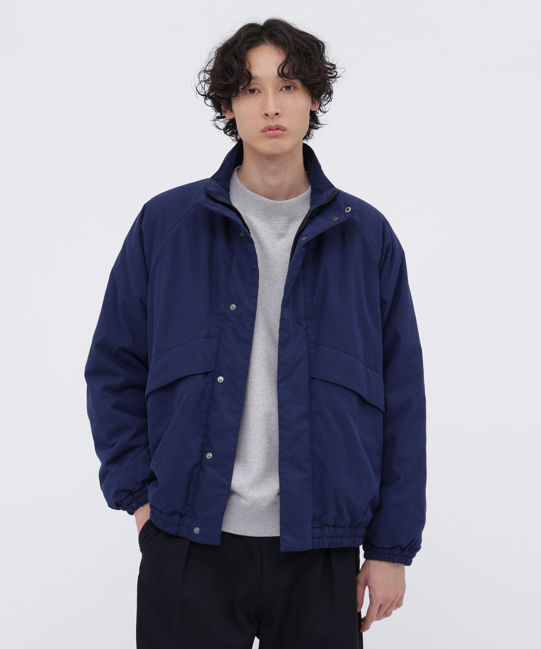 MHL.「LIGHTWEIGHT COTTON NYLON CANVAS BLOUSON」|ブルゾン・スタジャン|INDIGO5