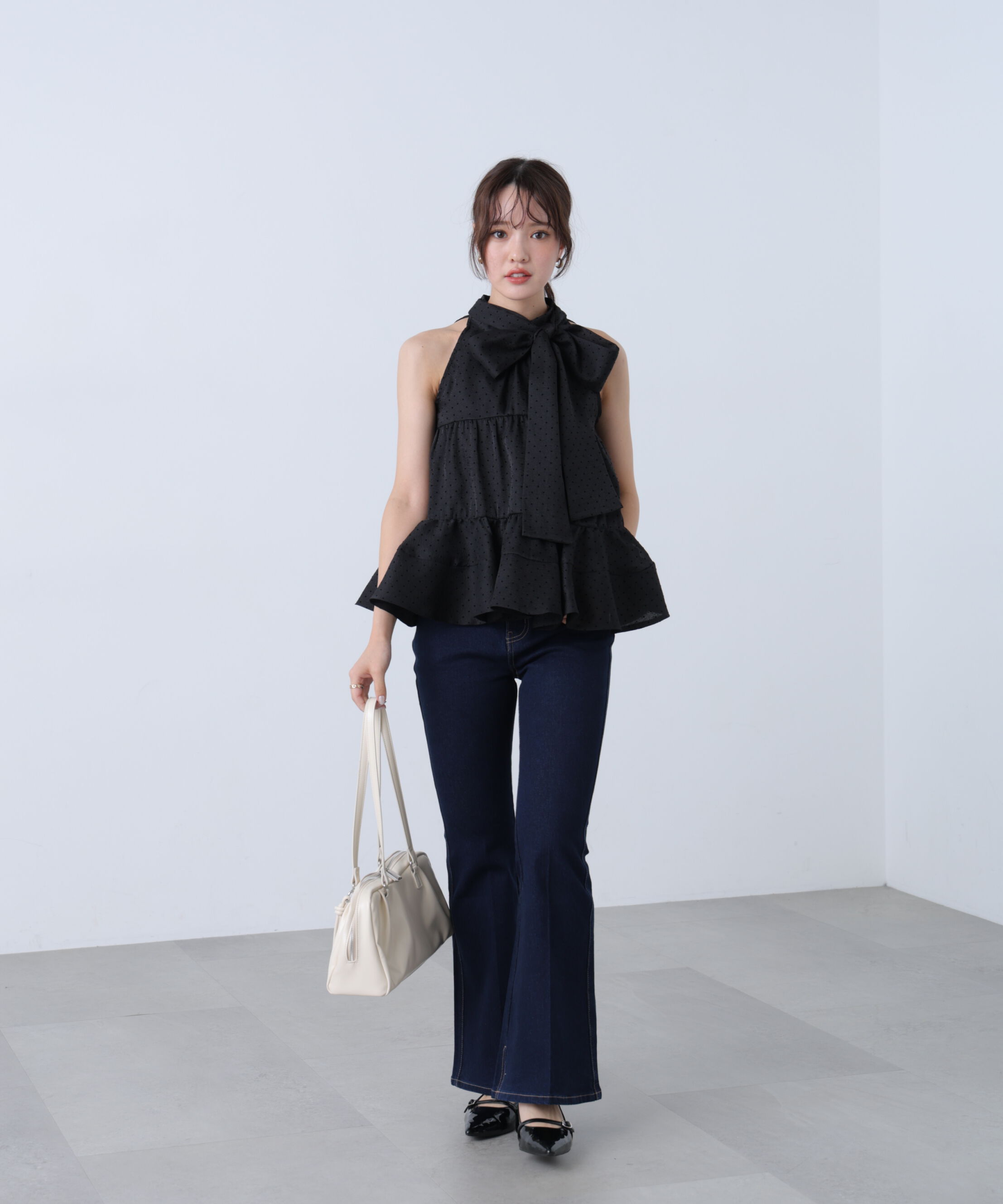  「〈MFM〉シアードットティアードブラウス」|シャツ・ブラウス|