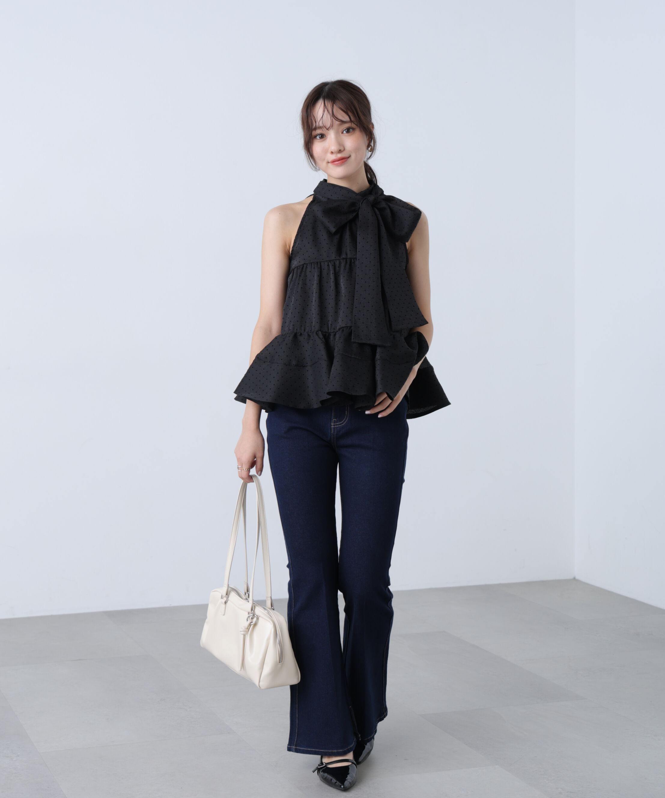  「〈MFM〉シアードットティアードブラウス」|シャツ・ブラウス|