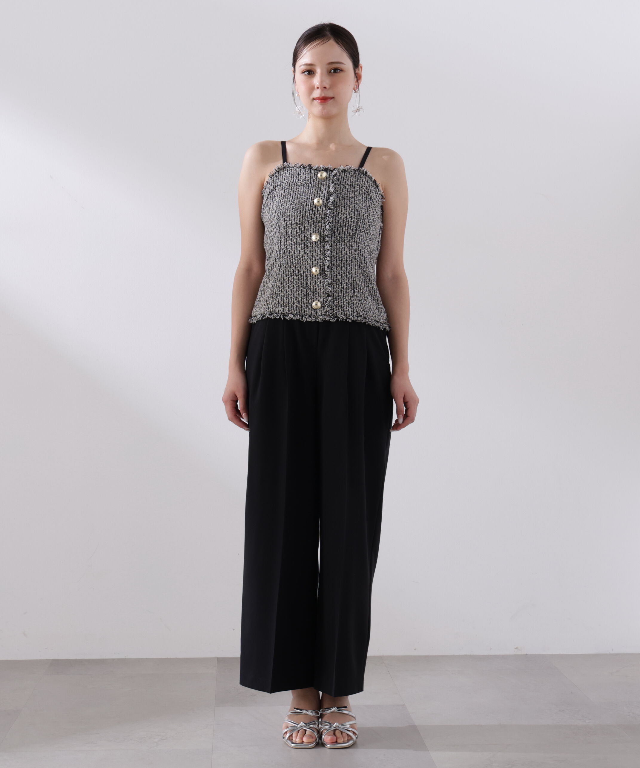 PROPORTION BODY DRESSING「＜L＞MIXキャミオールインワン　26SS」|ワンピース|