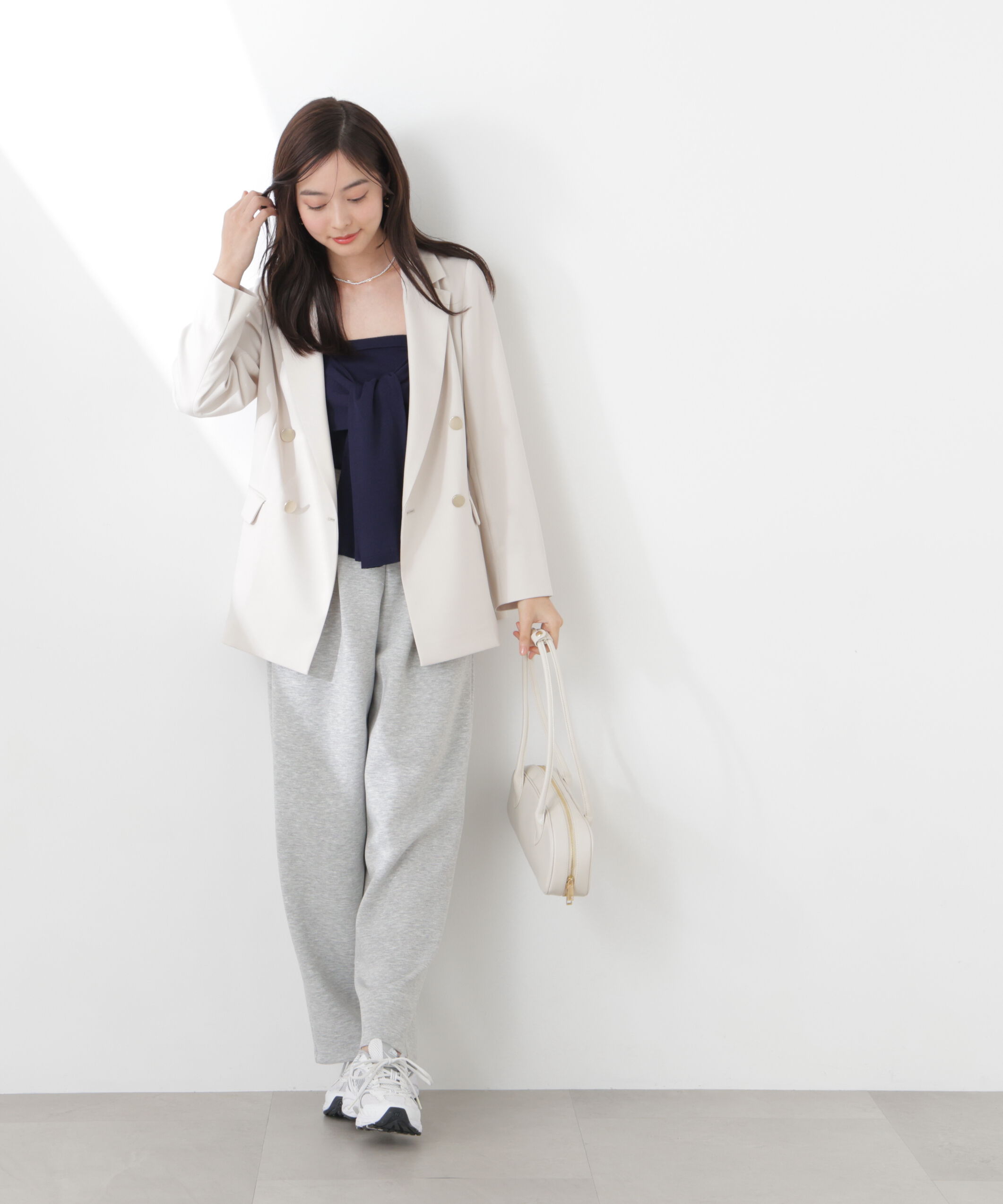 PROPORTION BODY DRESSING「〈a/mie〉リボンニットビスチェ　26SS」|カーディガン|