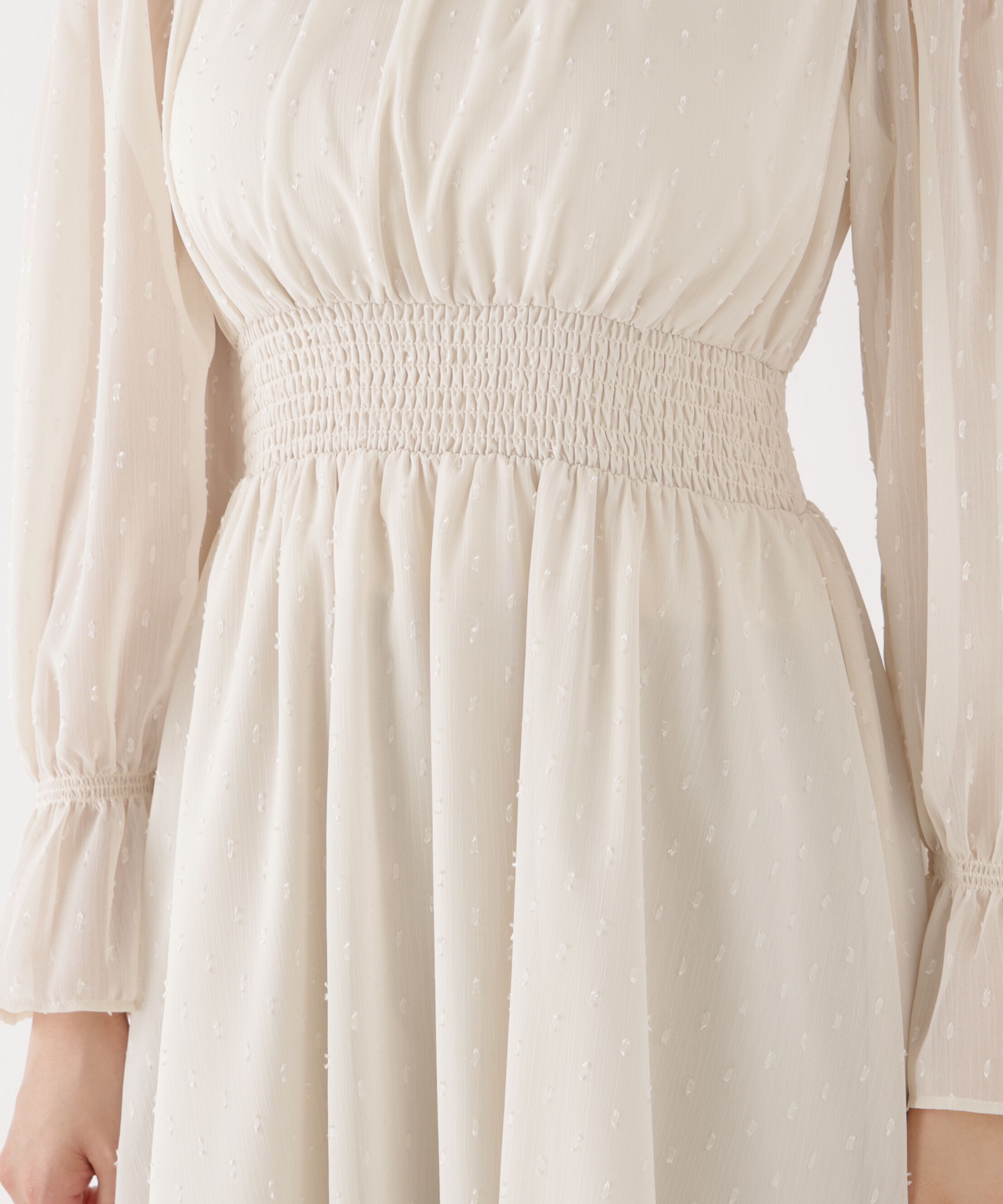 PROPORTION BODY DRESSING「オープンショルダーワンピース」|ワンピース|