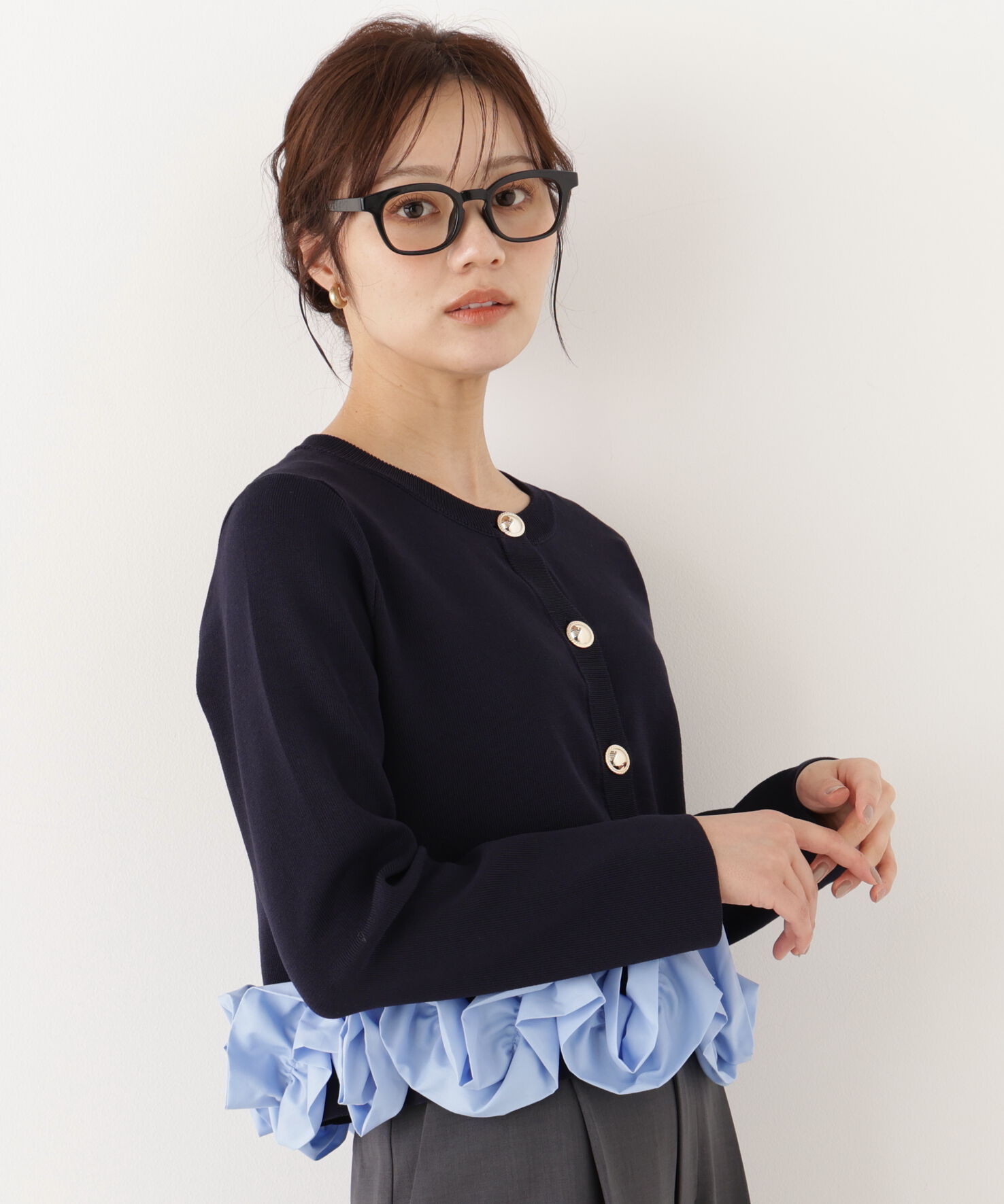 PROPORTION BODY DRESSING「ホイップヘムニットセットアップ 26AW」|ワンピース|