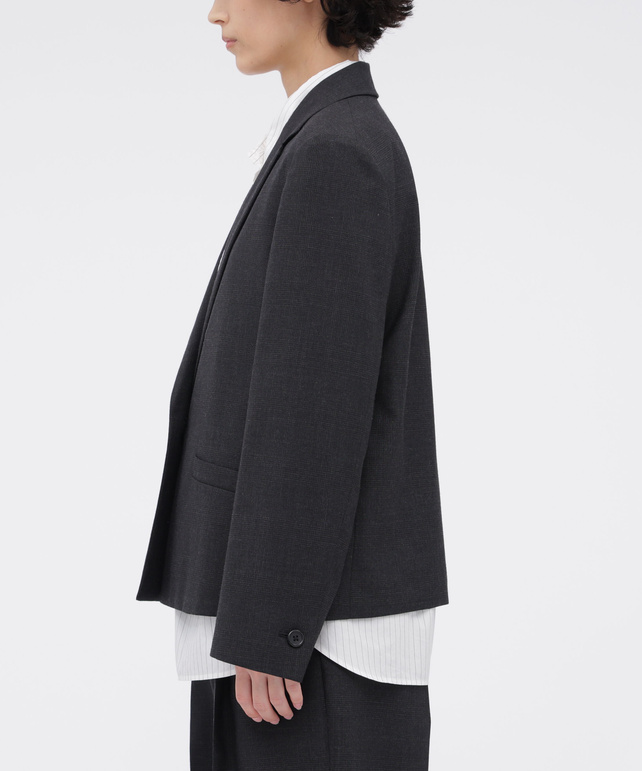  「MUTED WOOL CHECK JACKET」|その他|
