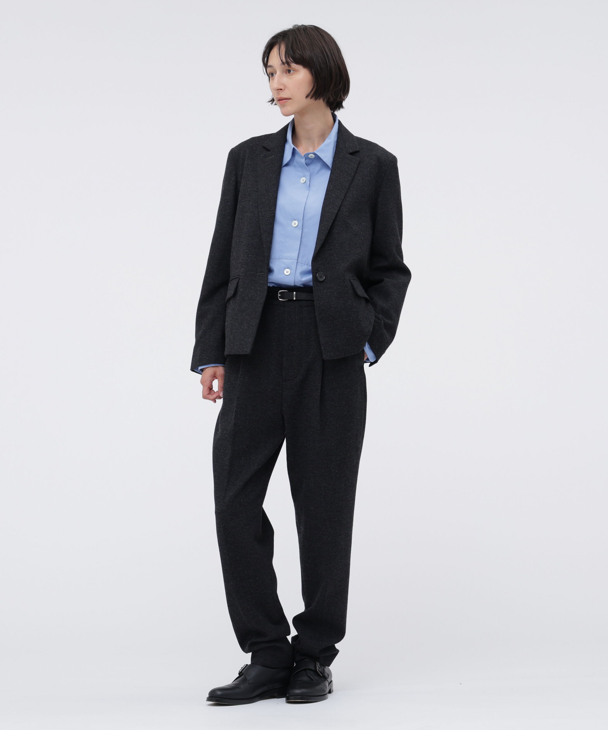  「MILLED HERRINGBONE WOOL JACKET」|その他|