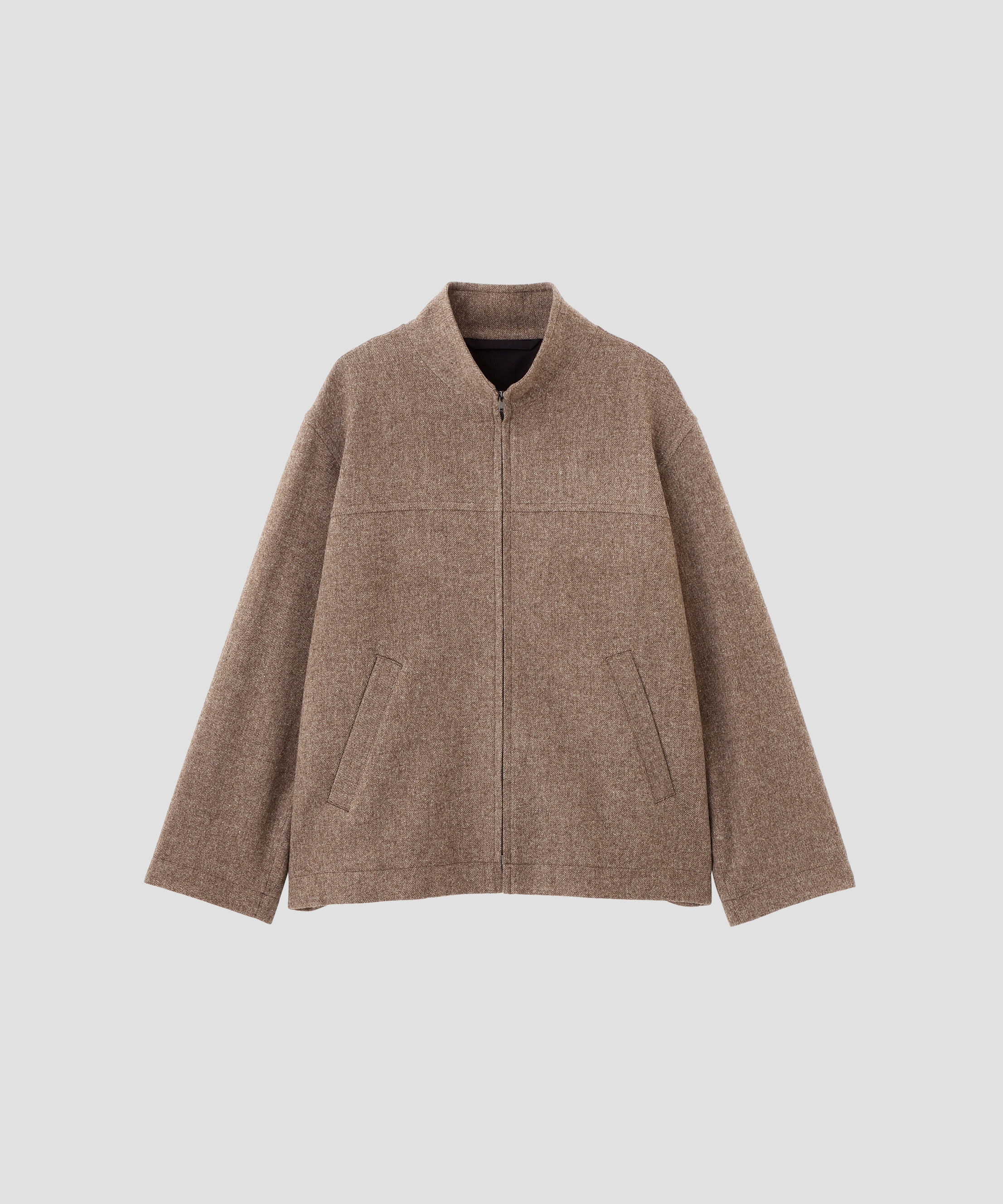 MARGARET HOWELL「NATURAL WOOL TWILL BLOUSON」|ブルゾン・スタジャン|