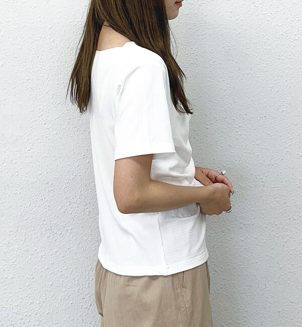 archives「【ＯＮかわ】アシメタックボタンカットＴＯＰＳ　５Ｓ」|Tシャツ・カットソー|