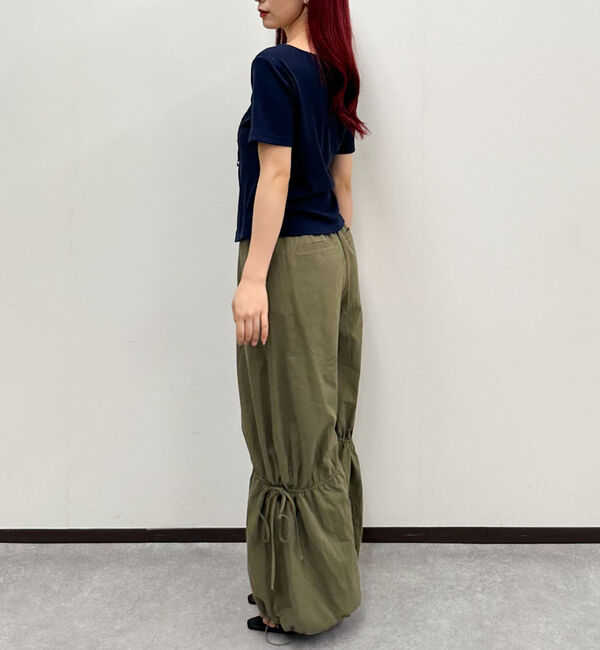 archives「【ＯＮかわ】アシメタックボタンカットＴＯＰＳ　５Ｓ」|Tシャツ・カットソー|