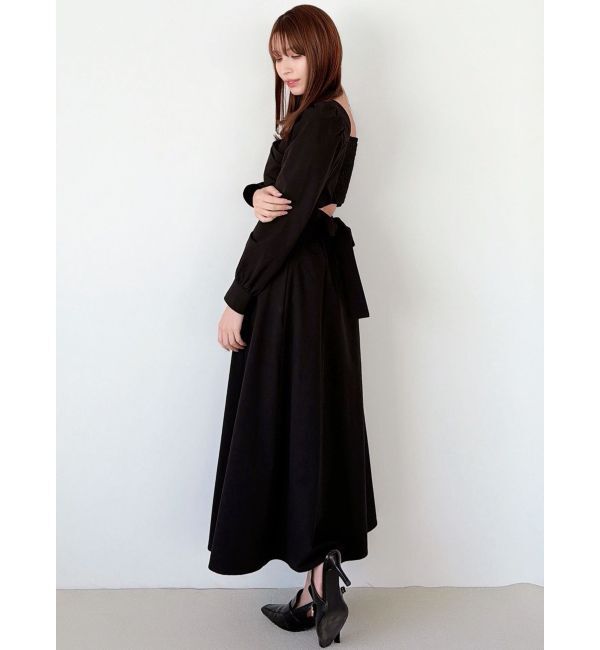 RESEXXY「カシュクールバックオープンワンピース」|ワンピース|