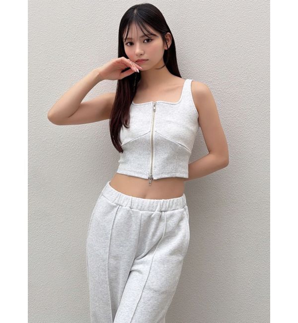 RESEXXY「コルセットデザインカットトップス【セットアップ着用可能】」|Tシャツ・カットソー|